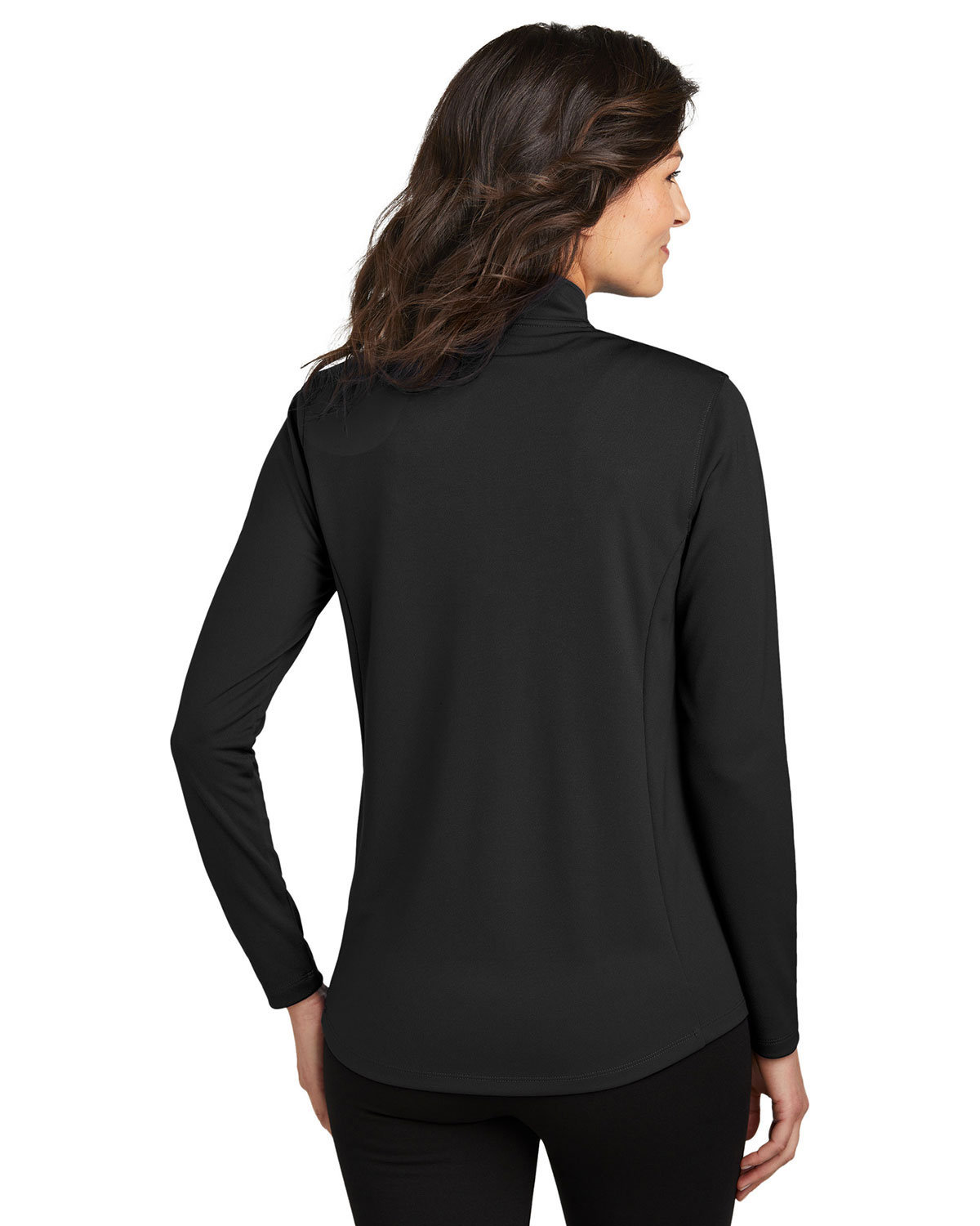 Port Authority LK112 Women's Dry Zone UV Micro-Mesh 1/4-Zip view 2