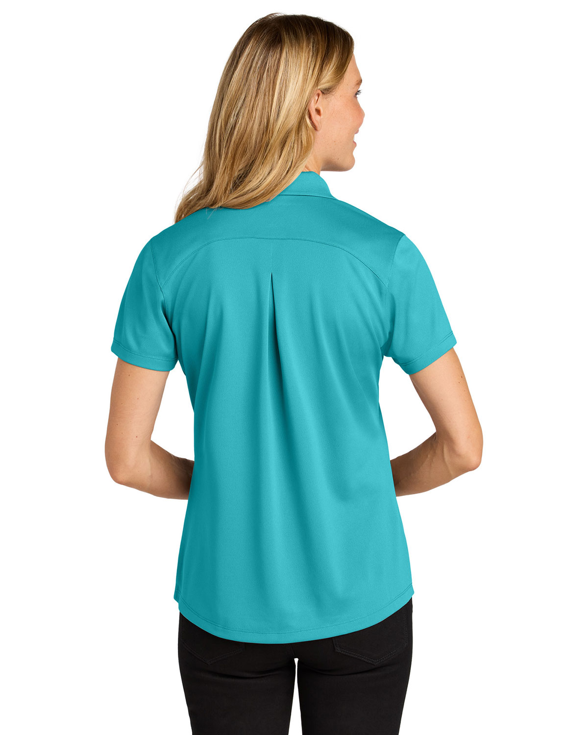 Port Authority LK240 Women's Wearever Performance Pique Polo view 2