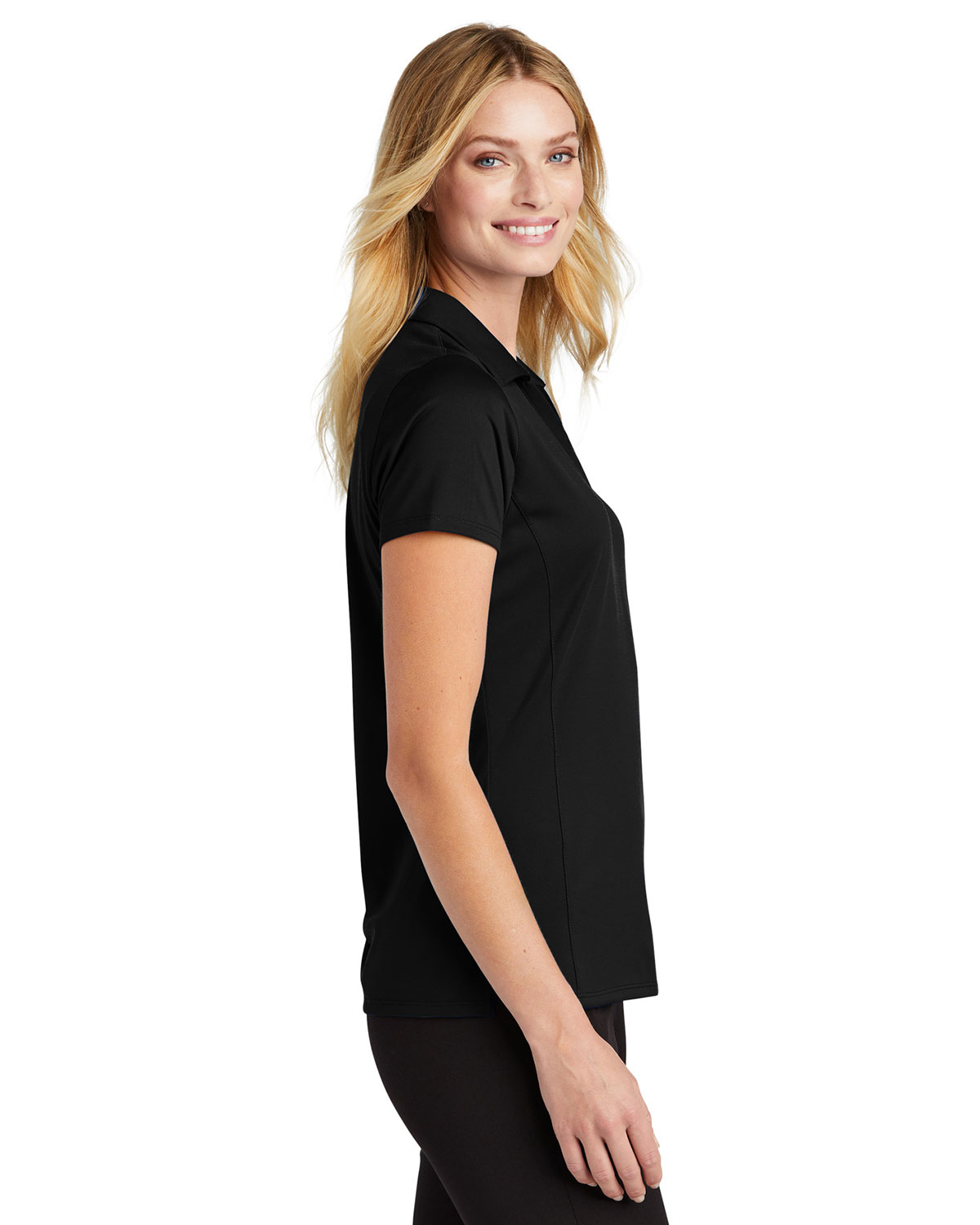Port Authority LK398 Women's Performance Staff Polo view 3