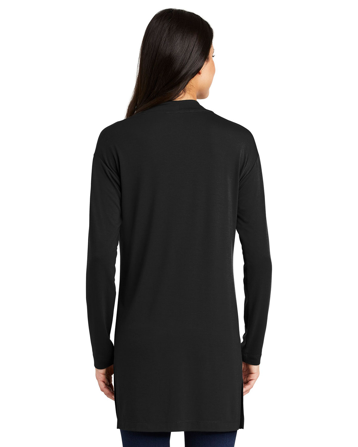 Port Authority LK5434 Women's Concept Long Pocket Cardigan view 2