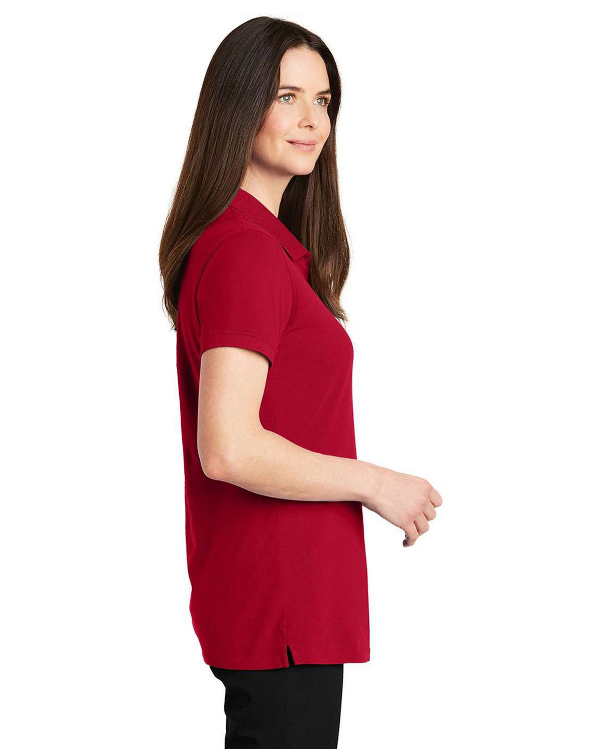 Port Authority LK8000 Women's EZCotton Polo view 3