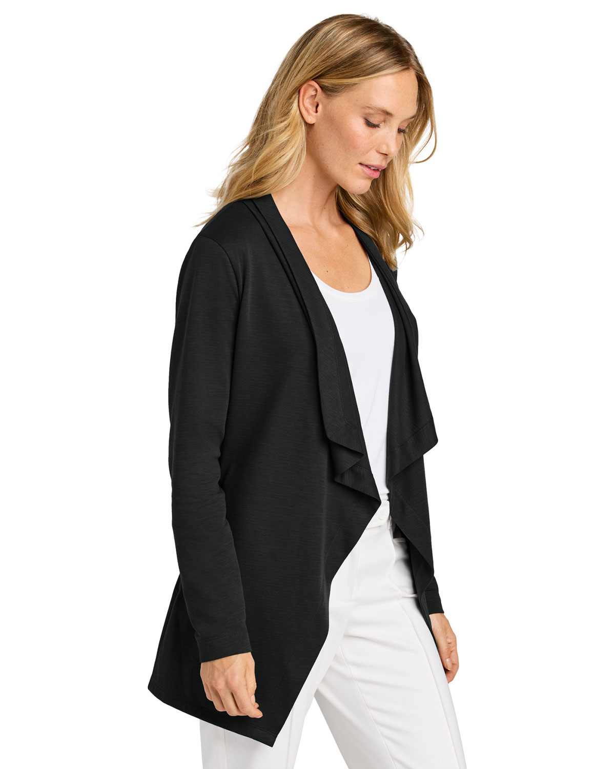 Port Authority LK820 Women's Breakwater Open Cardigan view 3