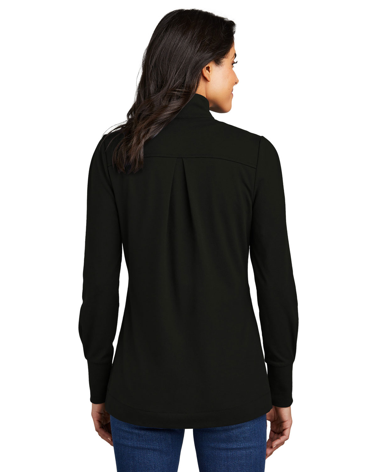 Port Authority LK829 Women's Fairway Stretch 1/4-Zip view 2