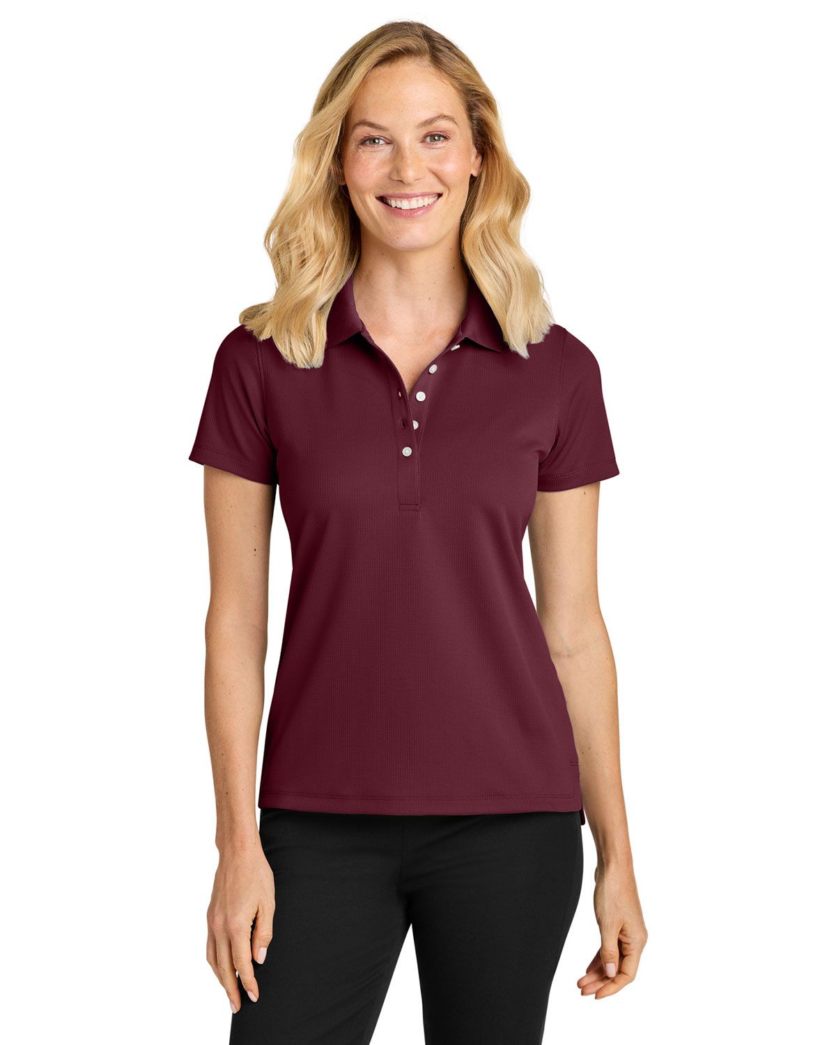 Port Authority LK845 Women's Dry Zone Stain-Release Grid Polo