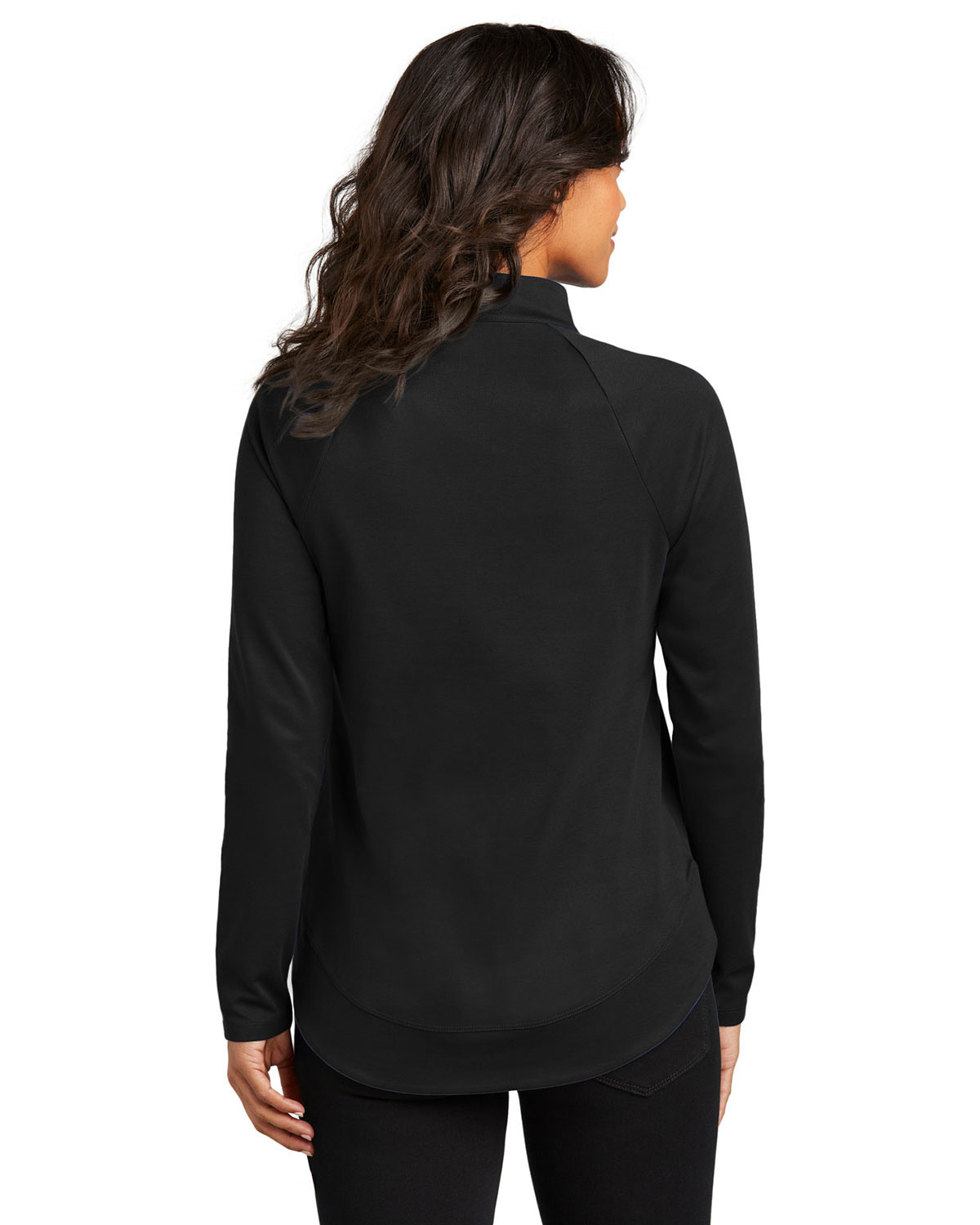 Port Authority LK870 Women's C-FREE Cypress 1/4-Zip view 2