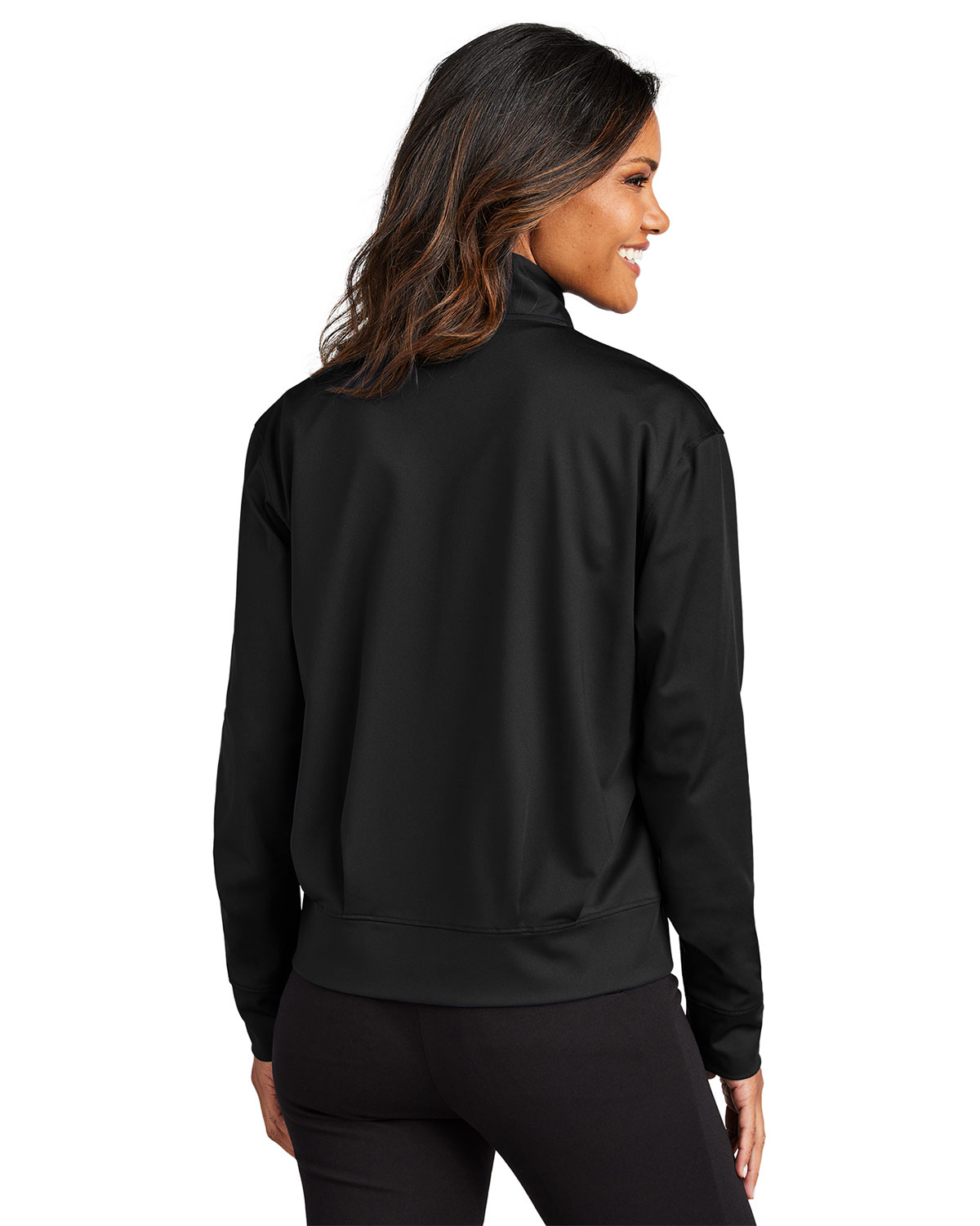 Port Authority LK881 Women's C-FREE Double Knit Full-Zip view 2