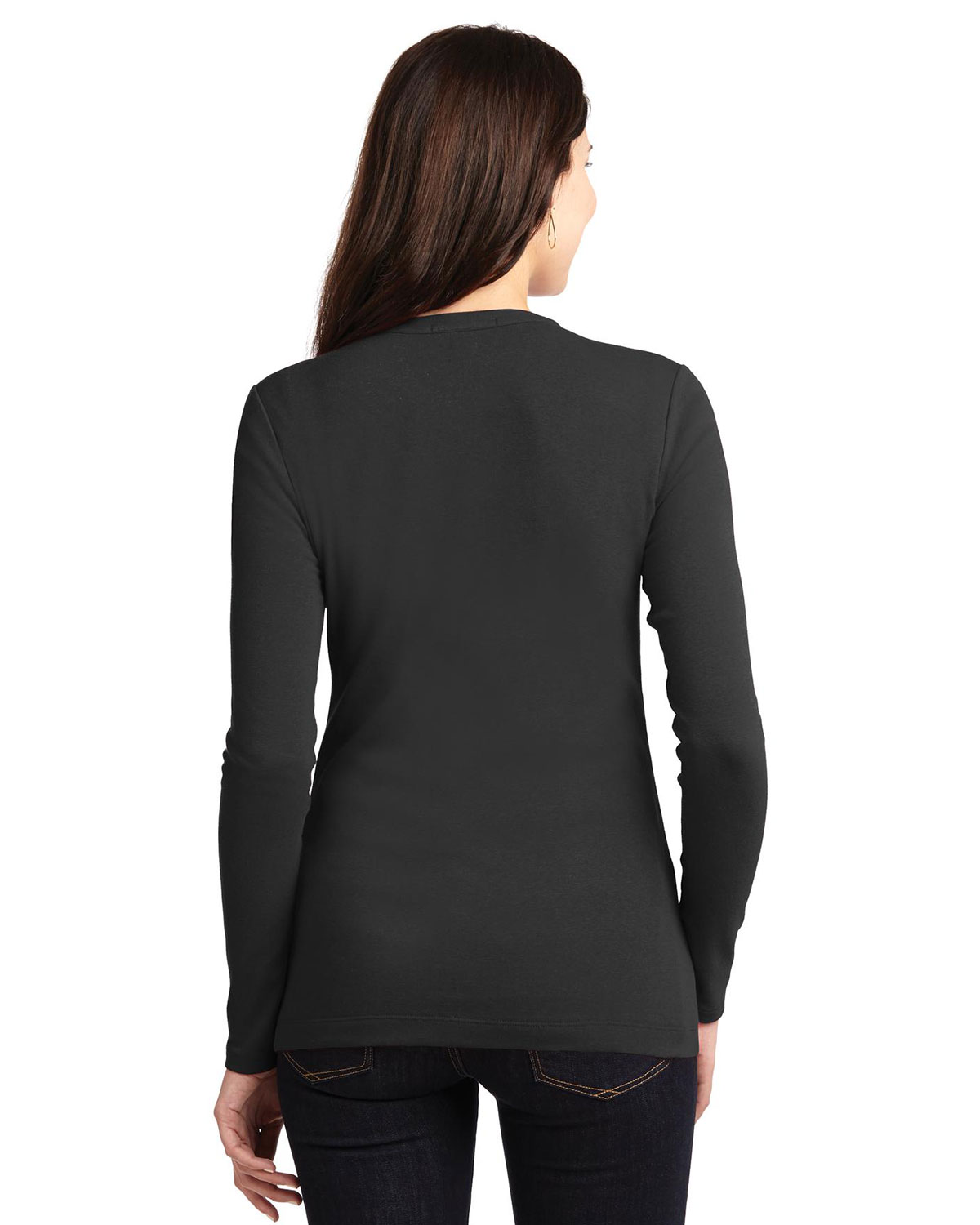 Port Authority LM1008 Women's Concept Stretch Button-Front Cardigan view 2