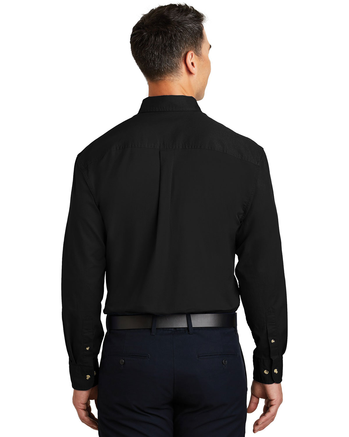 Port Authority S600T Long Sleeve Twill Shirt view 2