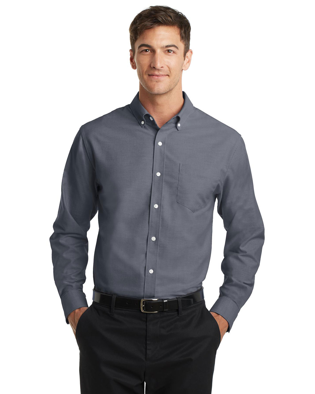 Port Authority S658 SuperPro Oxford Shirt