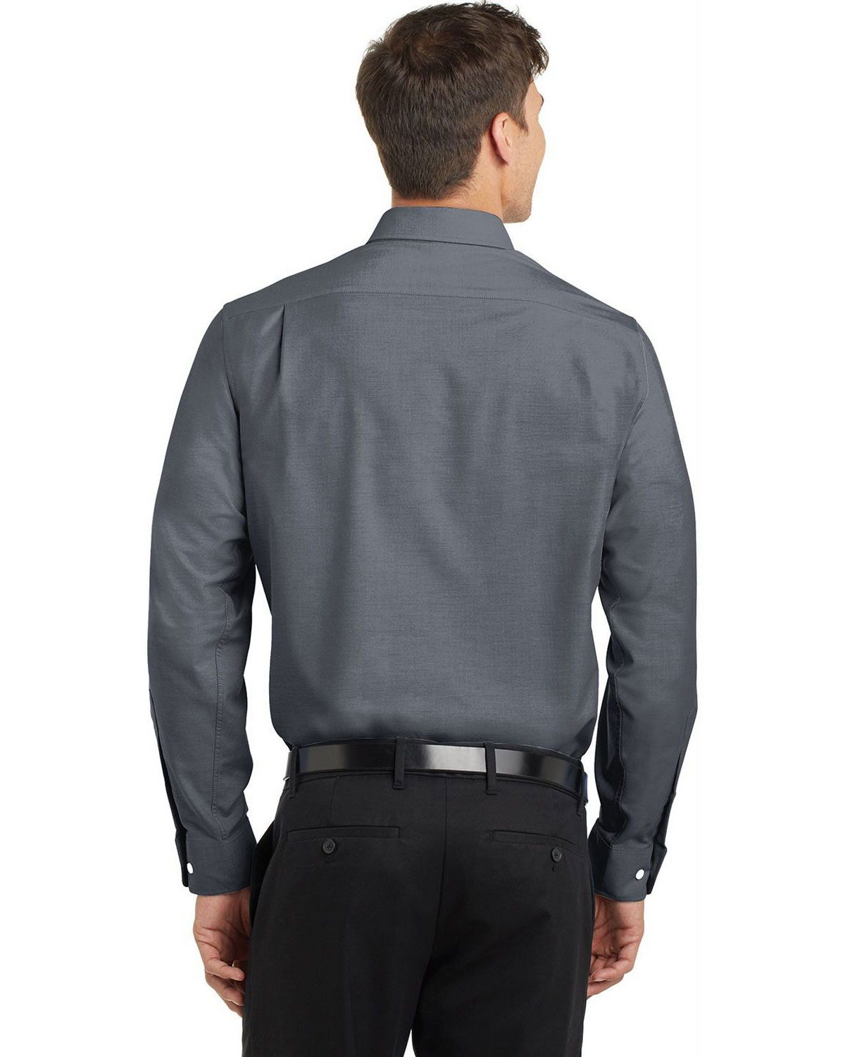 Port Authority S658 SuperPro Oxford Shirt view 2