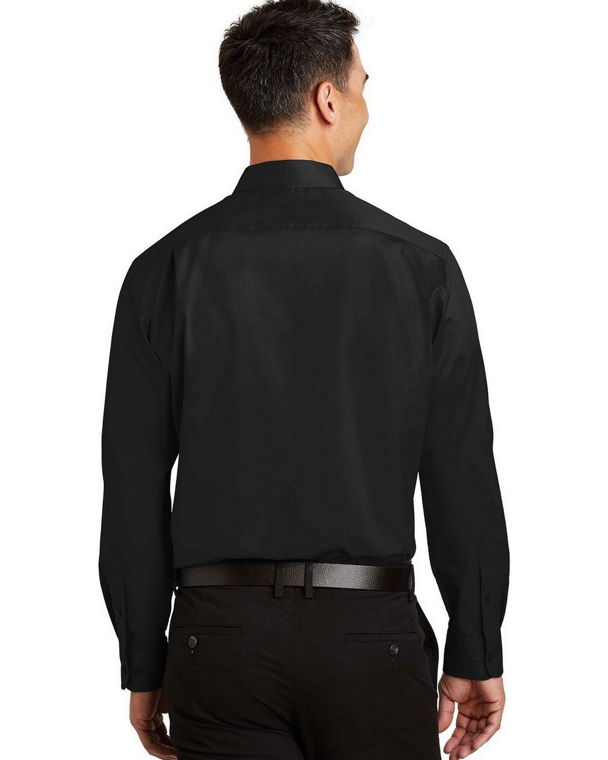 Port Authority S663 SuperPro Twill Shirt view 2