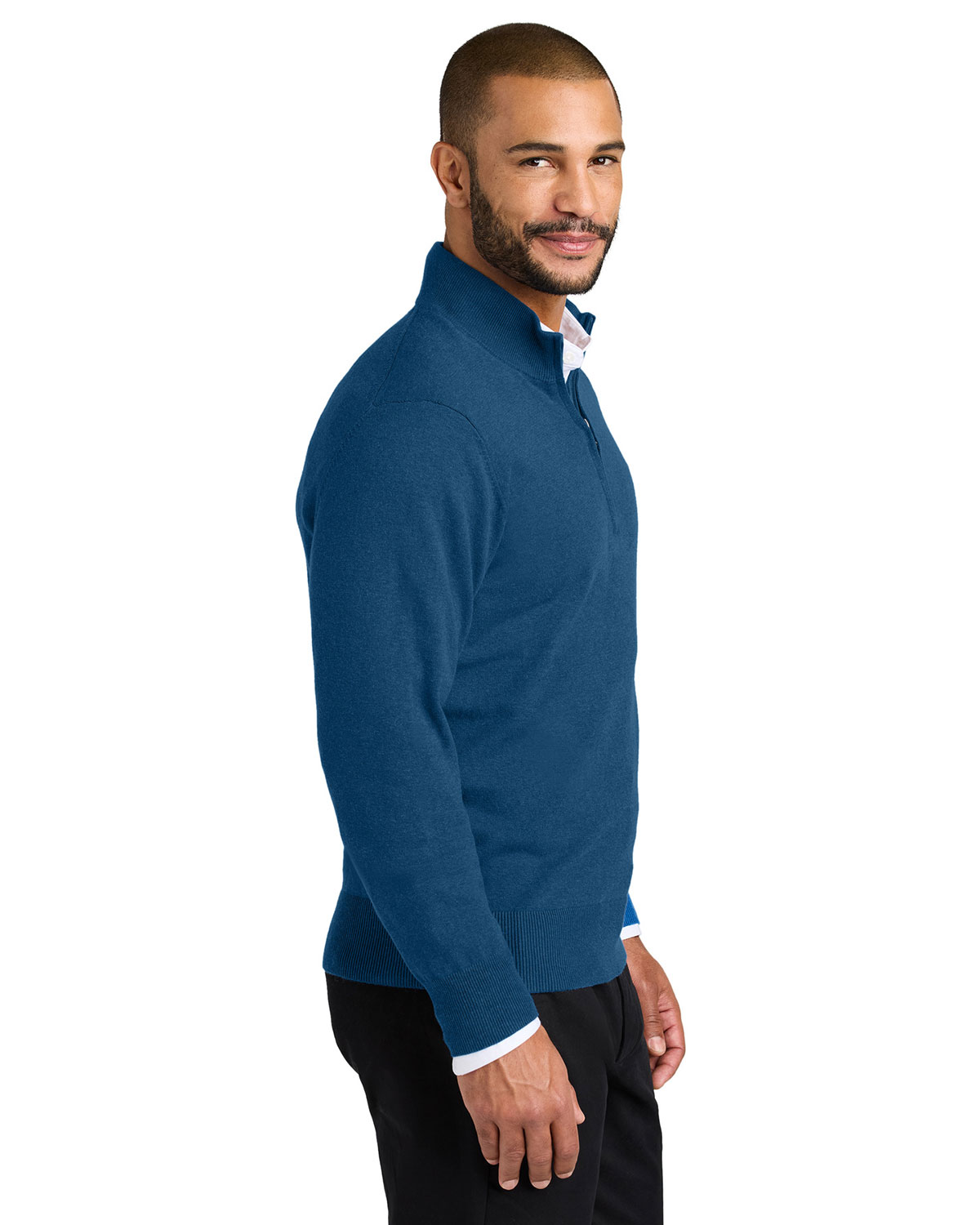 Port Authority SW2900 Easy Care 1/4-Zip Sweater view 3