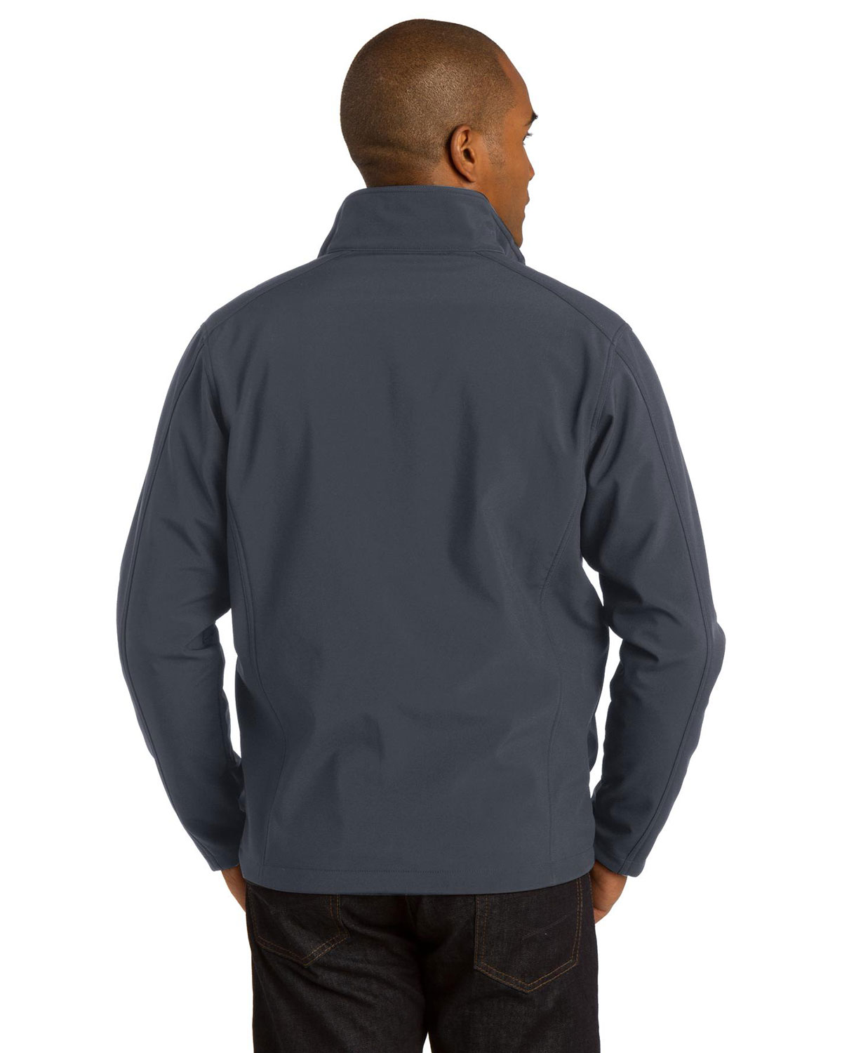 Port Authority TLJ317 Tall Core Soft Shell Jacket view 2