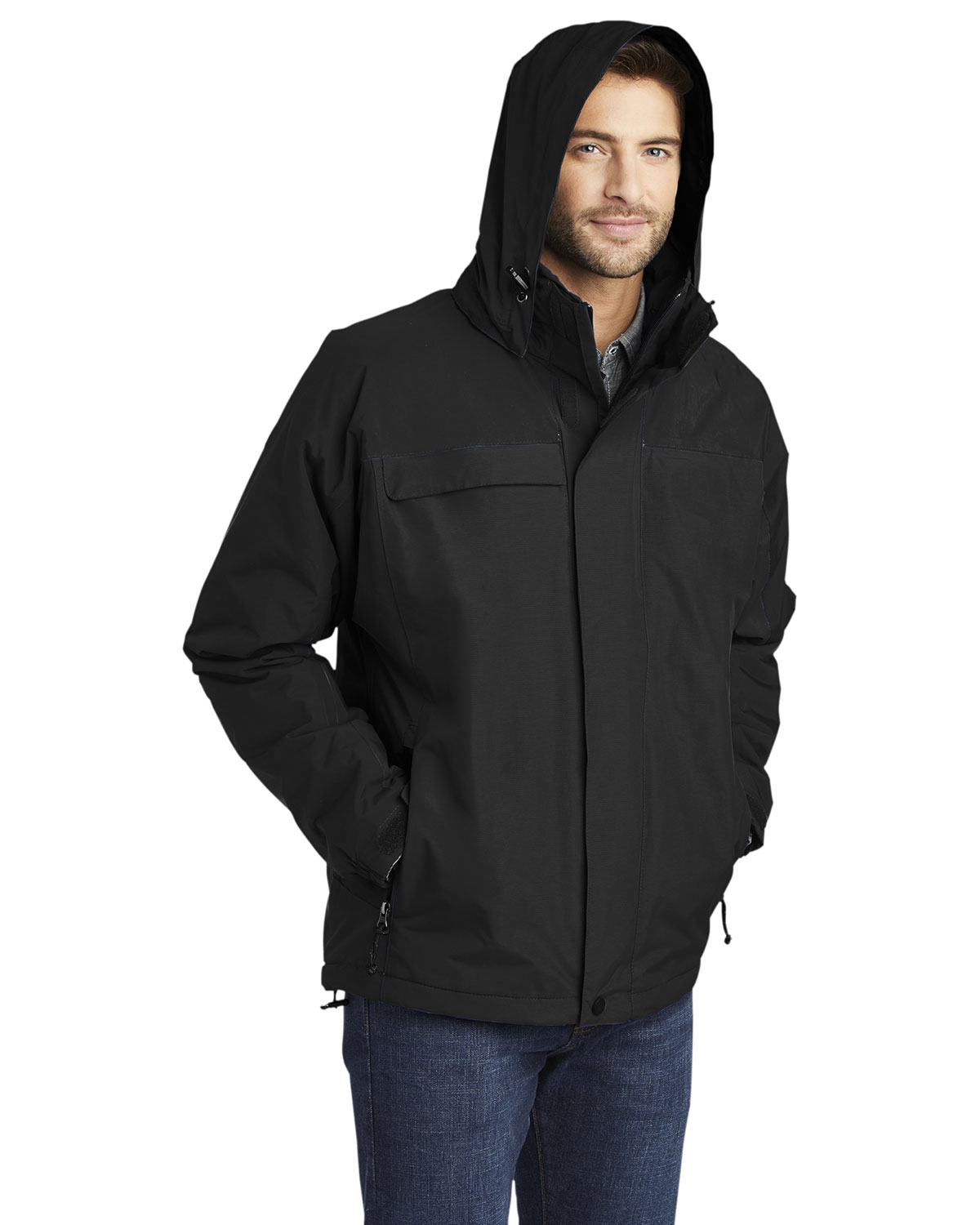 Port Authority TLJ792 Tall Nootka Jacket view 3