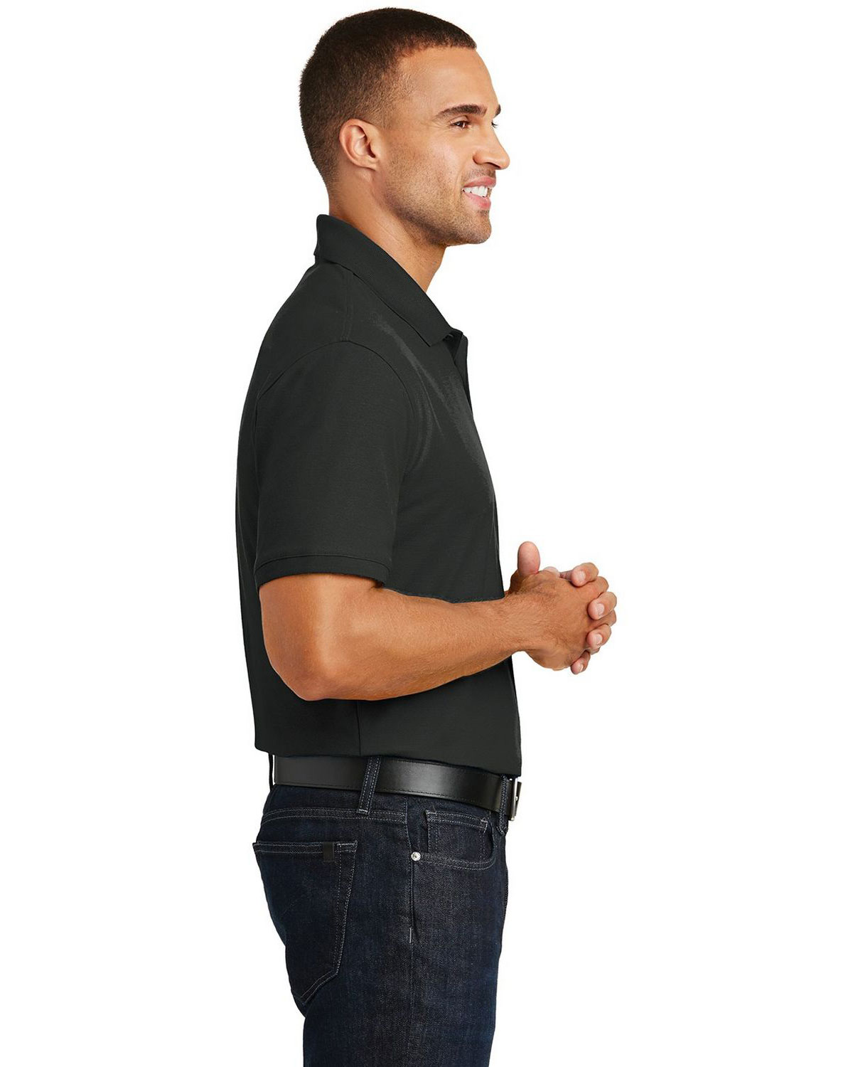 Port Authority TLK100 Tall Core Classic Pique Polo view 3