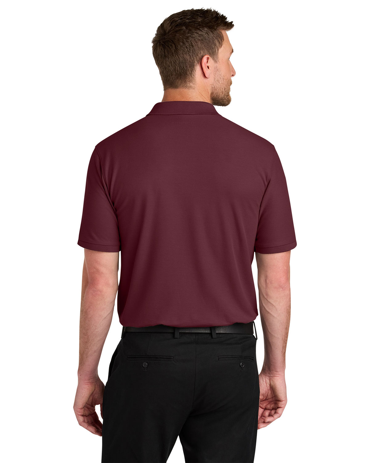 Port Authority TLK200 Tall Wearever Signature Pique Polo view 2