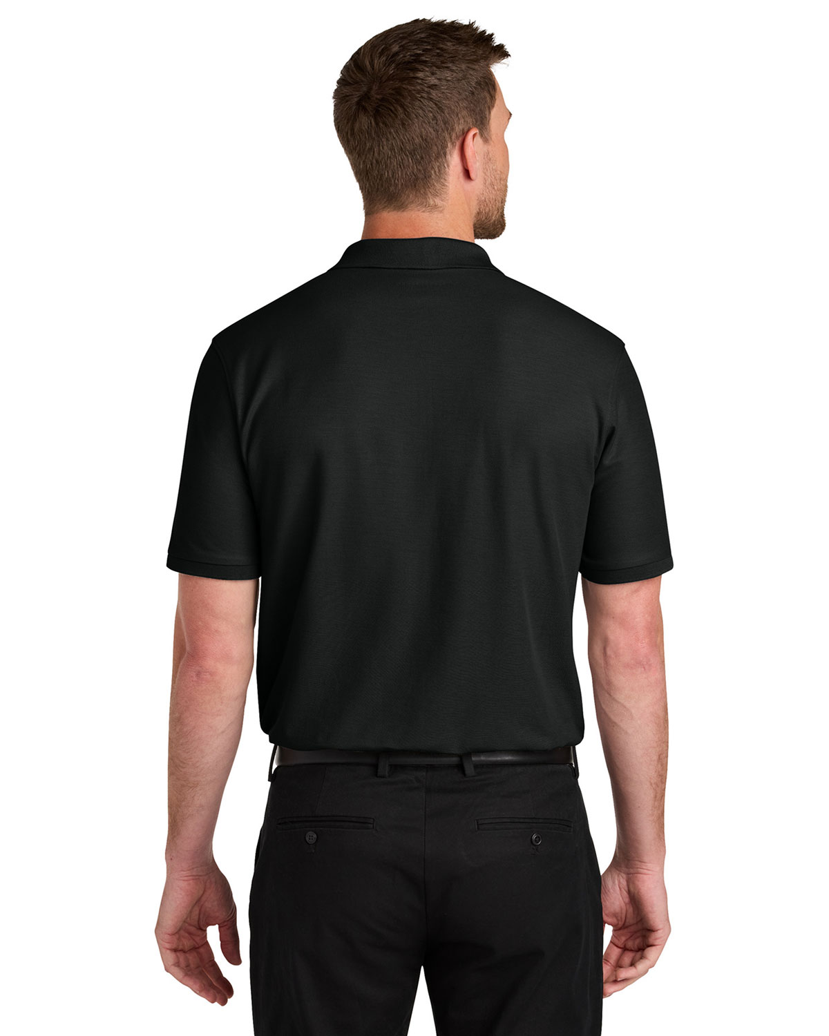 Port Authority TLK200P Tall Wearever Signature Pique Pocket Polo view 2
