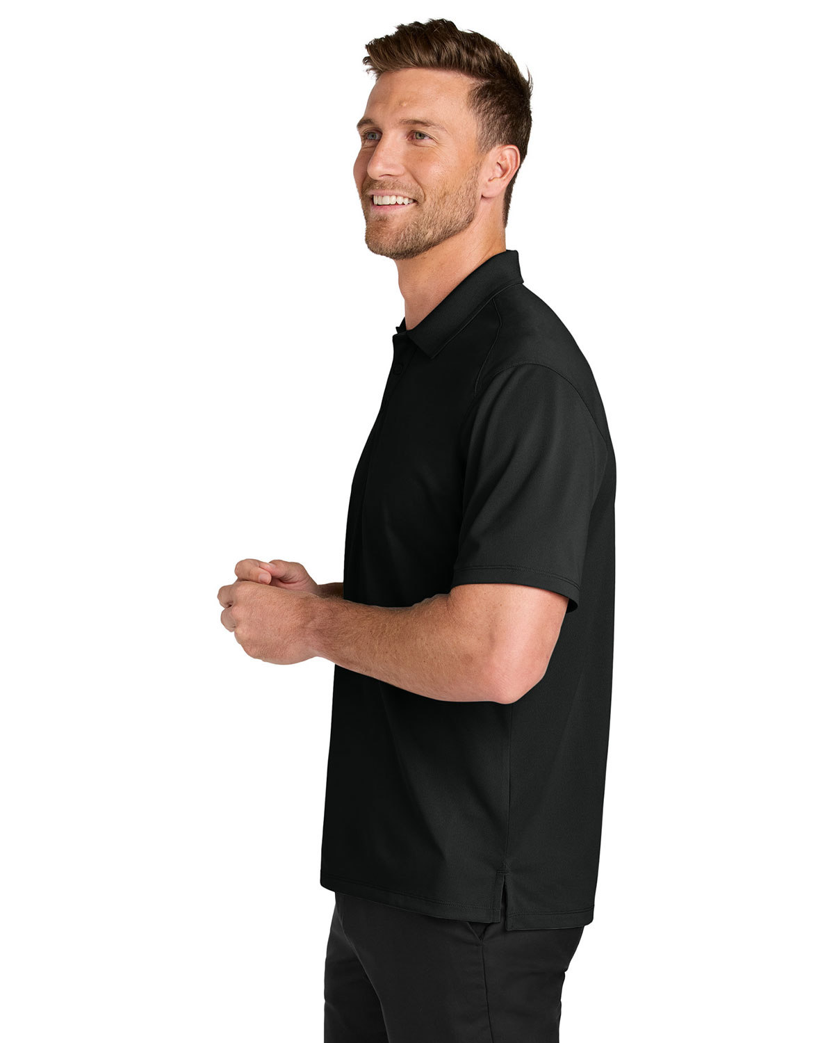Port Authority TLK240 Tall Wearever Performance Pique Polo view 3
