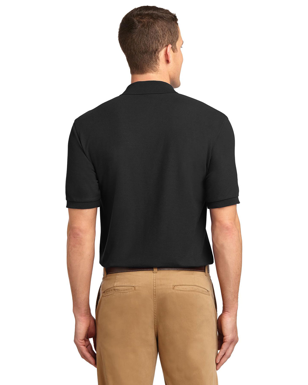 Port Authority TLK500 Tall Silk Touch Polo view 2
