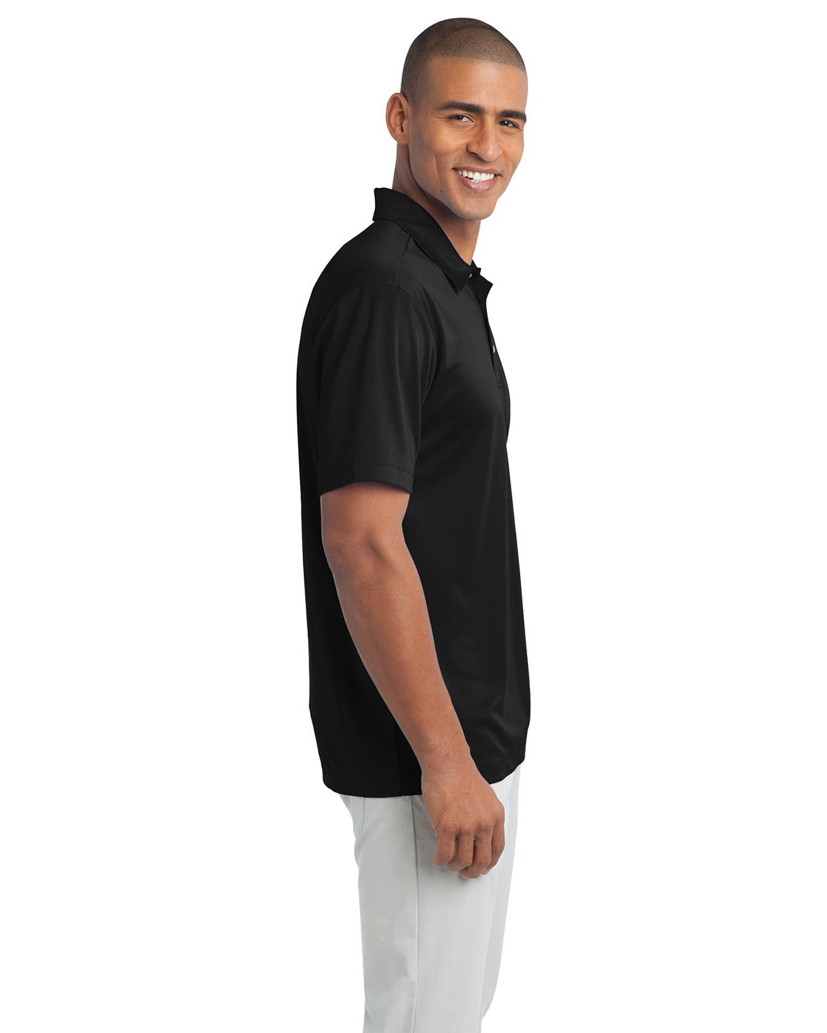 Port Authority TLK540 Tall Silk Touch Performance Polo view 3