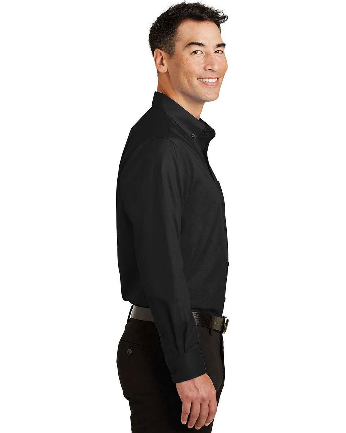 Port Authority TS663 Tall SuperPro Twill Shirt view 3