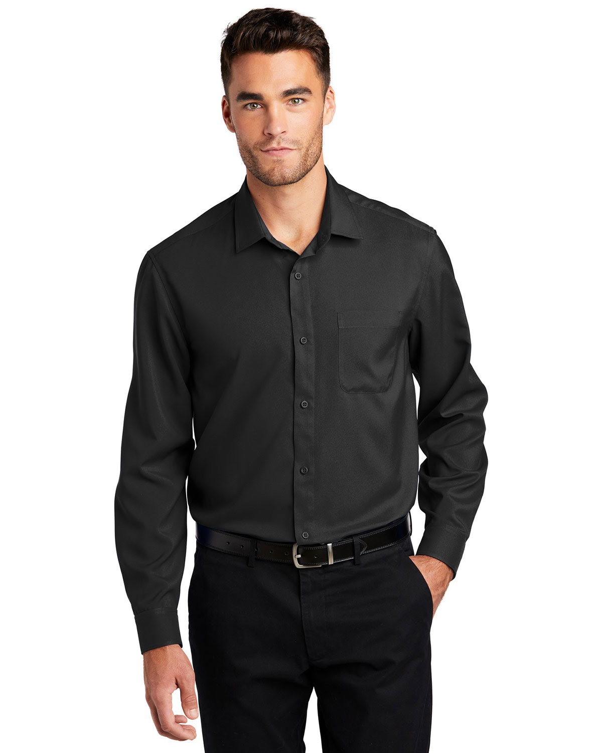 Port Authority W401 Long Sleeve Performance Staff Shirt