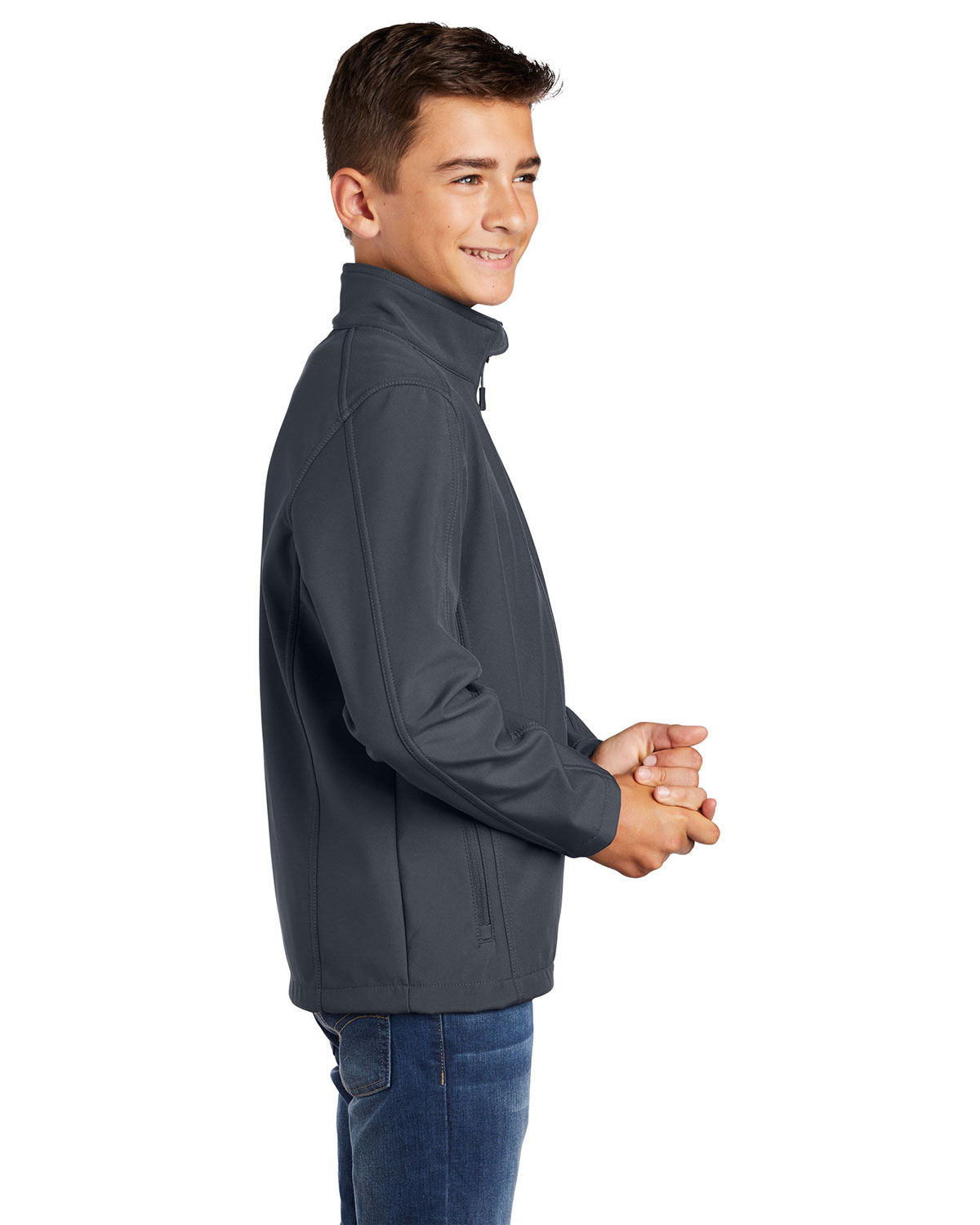 Port Authority Y317 Youth Core Soft Shell Jacket view 3
