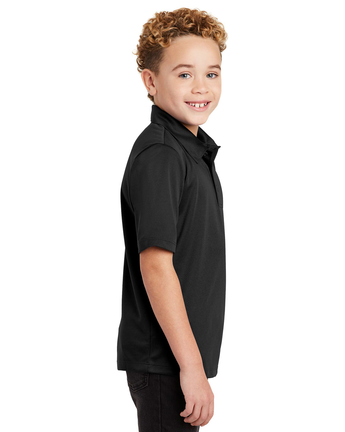 Port Authority Y540 Youth Silk Touch Performance Polo view 3