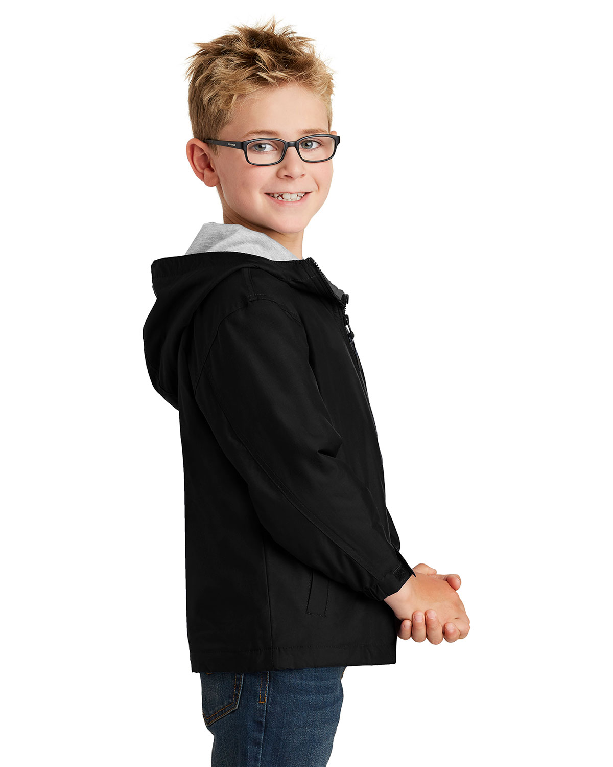 Port Authority YJP56 Youth Team Jacket view 3