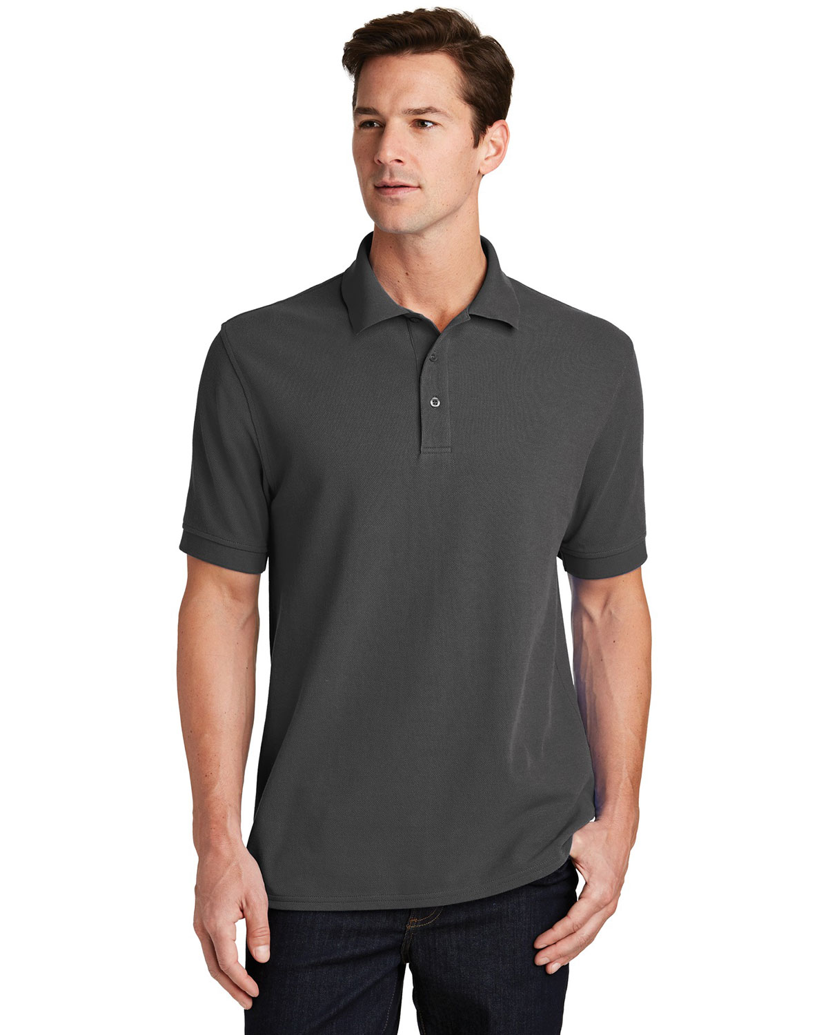 Port & Company KP1500 Combed Ring Spun Pique Polo