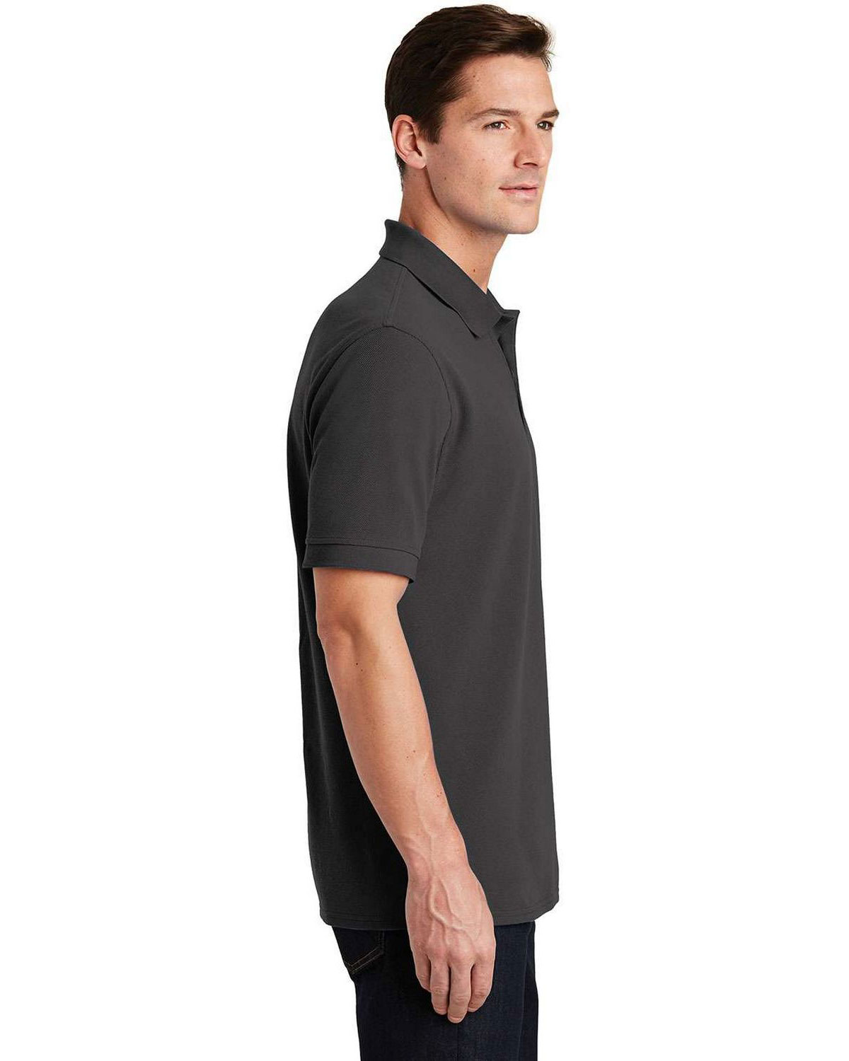 Port & Company KP1500 Combed Ring Spun Pique Polo view 3