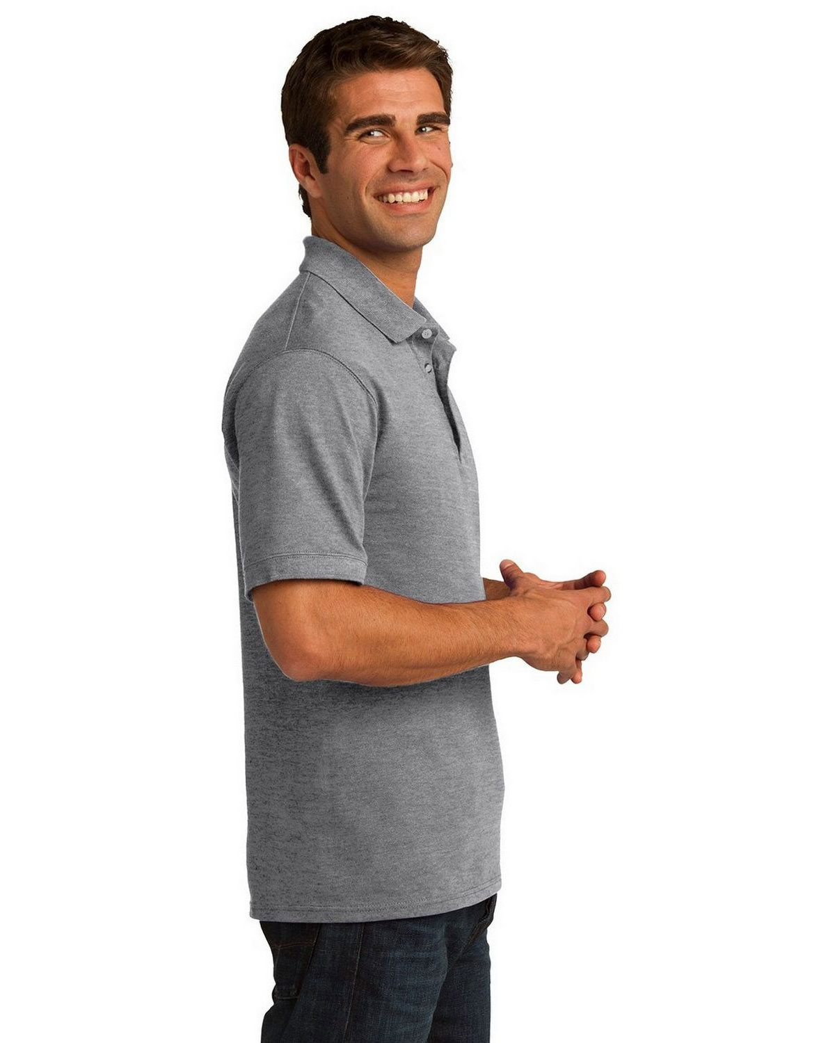 Port & Company KP155 Core Blend Pique Polo view 3
