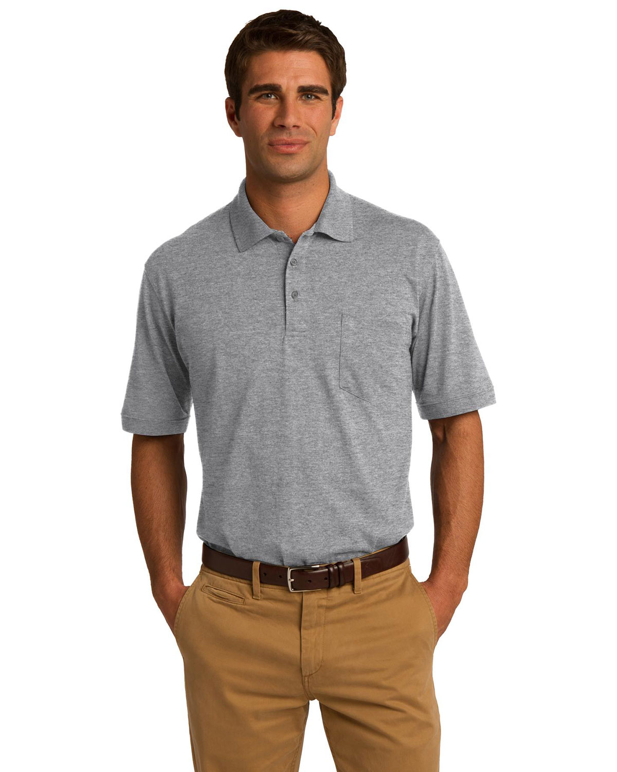 Port & Company KP55P Core Blend Jersey Knit Pocket Polo