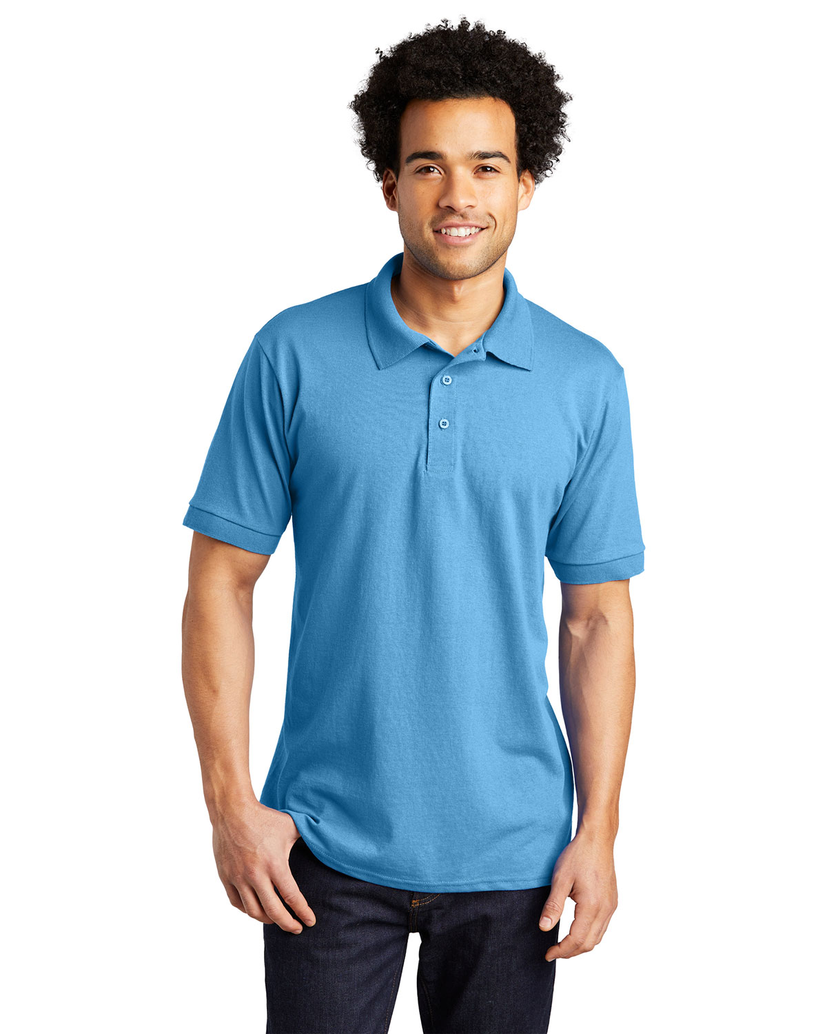 Port & Company KP55T Tall Core Blend Jersey Knit Polo