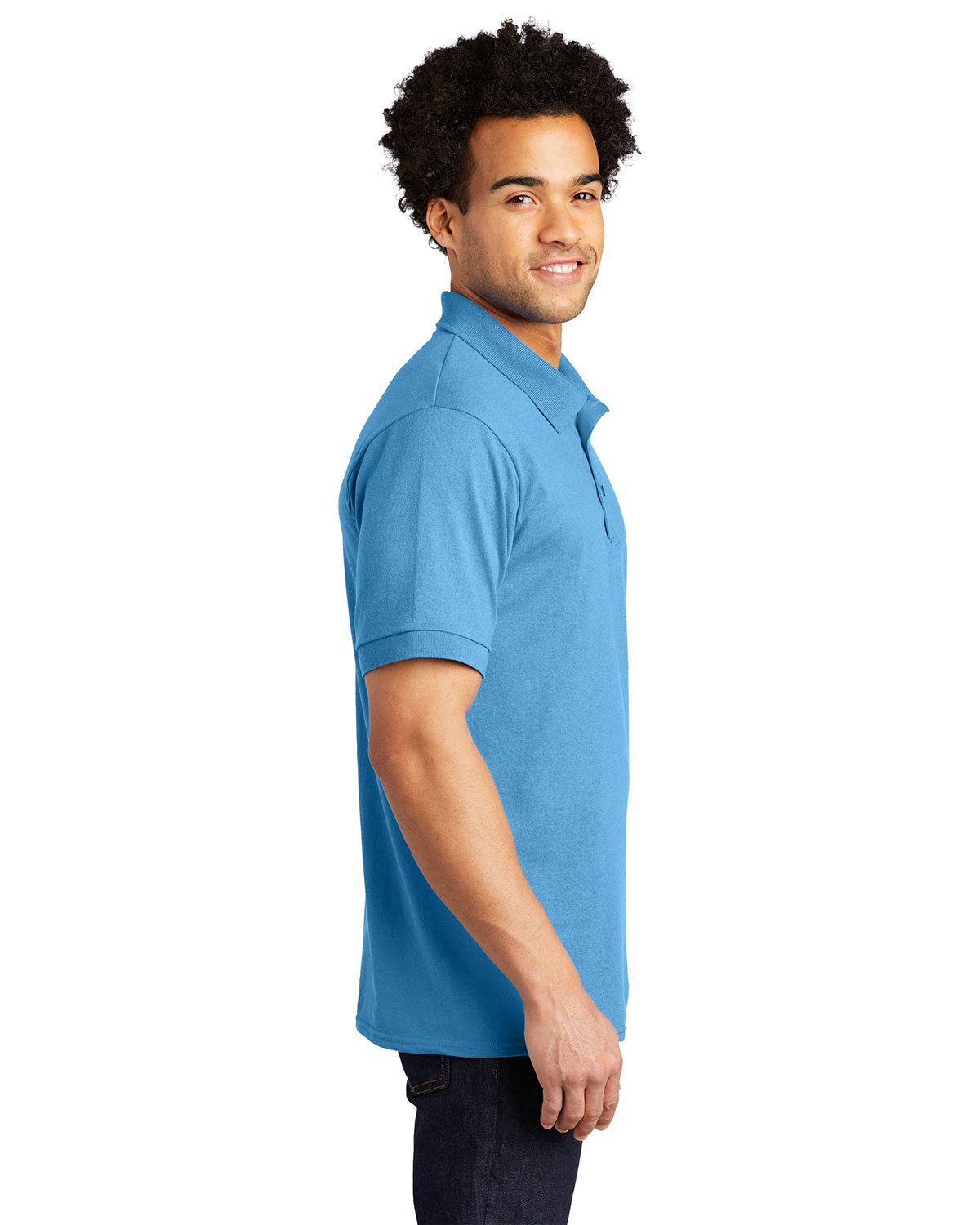 Port & Company KP55T Tall Core Blend Jersey Knit Polo view 3