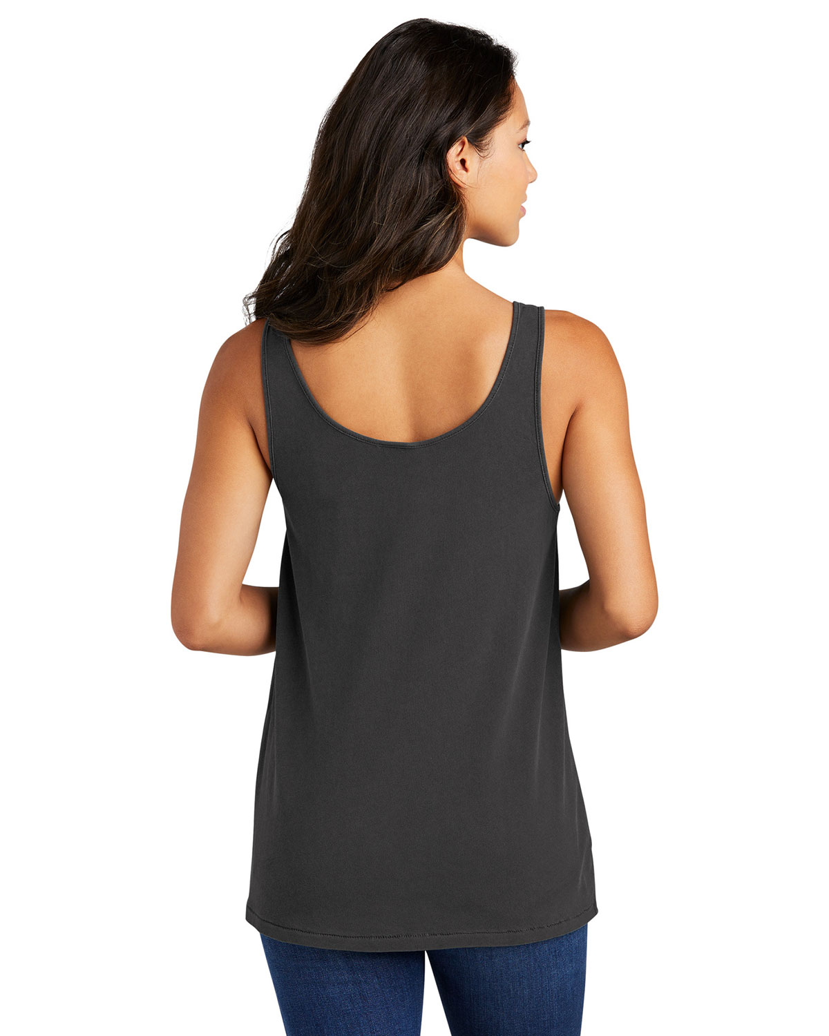 Port & Company LPC099TT Women's Beach Wash Garment-Dyed Tank view 2
