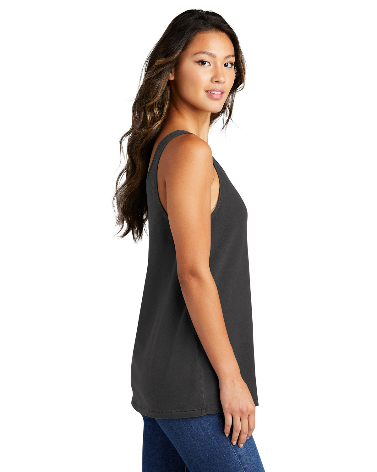 Port & Company LPC099TT Women's Beach Wash Garment-Dyed Tank view 3