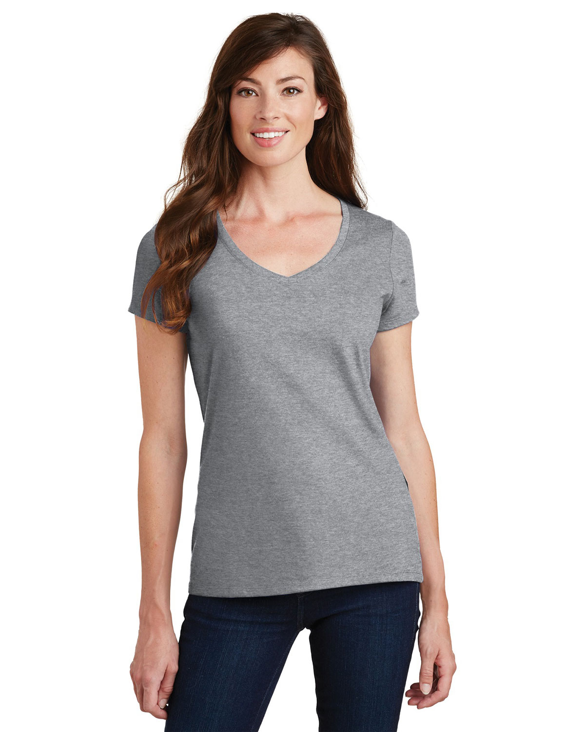 Port & Company LPC450V Women's Fan Favorite V-Neck Tee