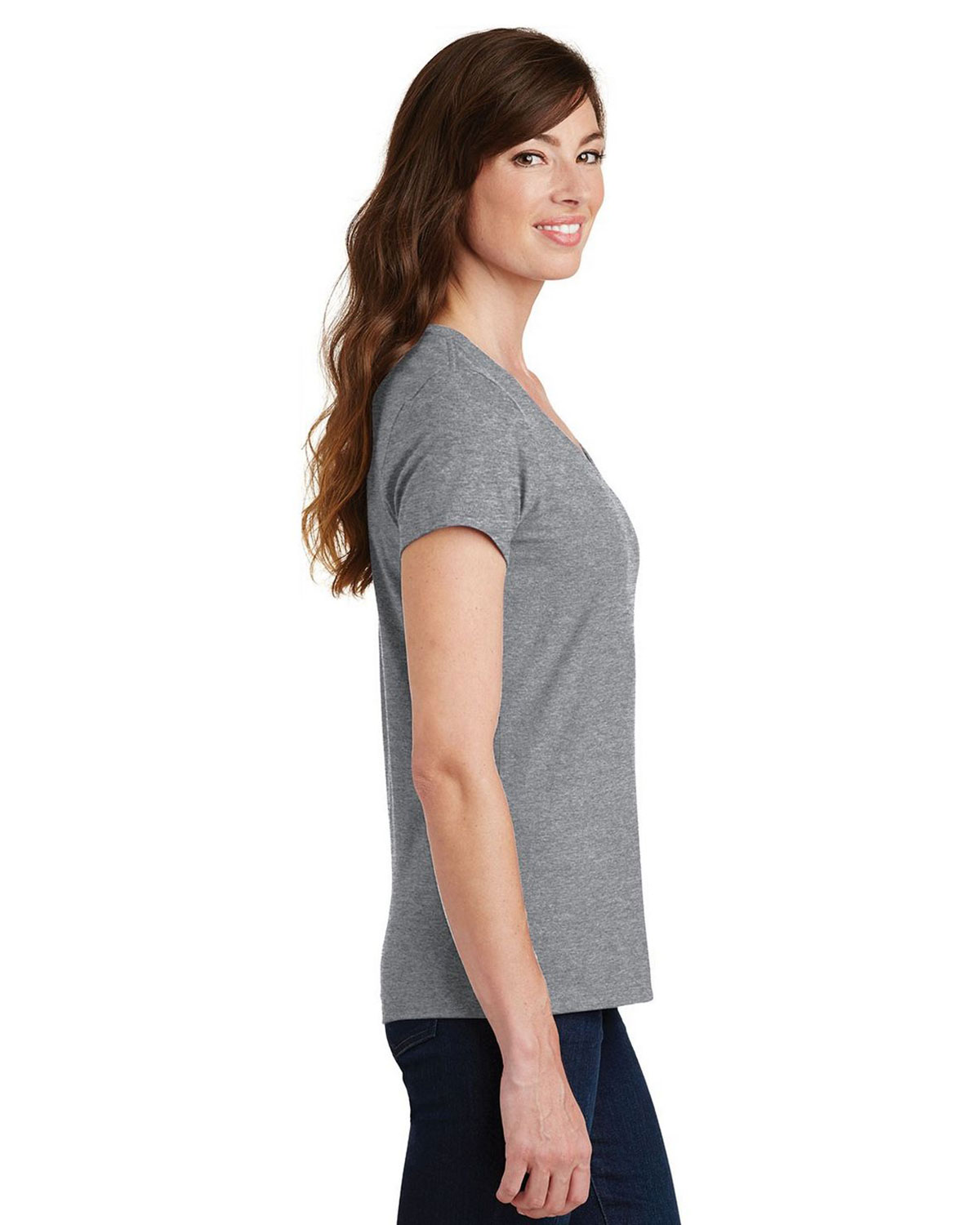 Port & Company LPC450V Women's Fan Favorite V-Neck Tee view 3