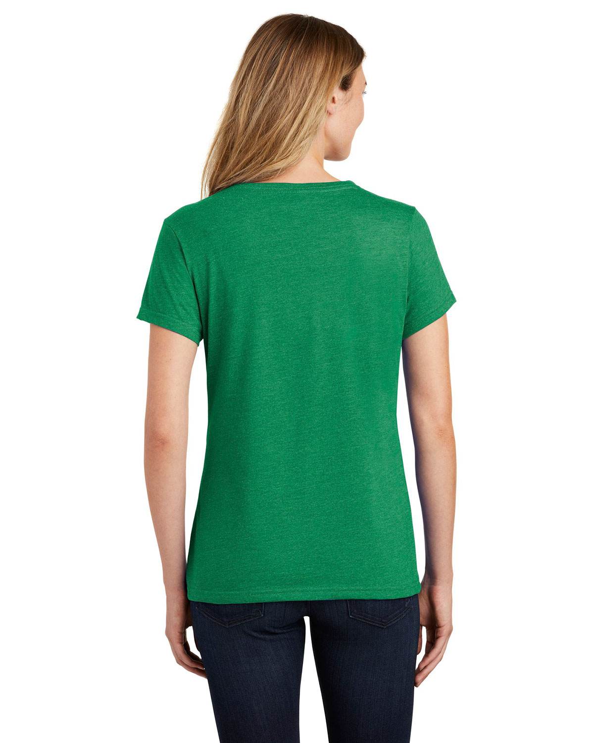 Port & Company LPC455V Women's Fan Favorite Blend V-Neck Tee view 2