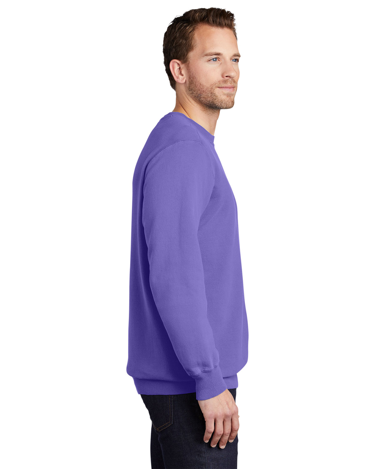 Port & Company PC098 Beach Wash Garment-Dyed Crewneck Sweatshirt view 3