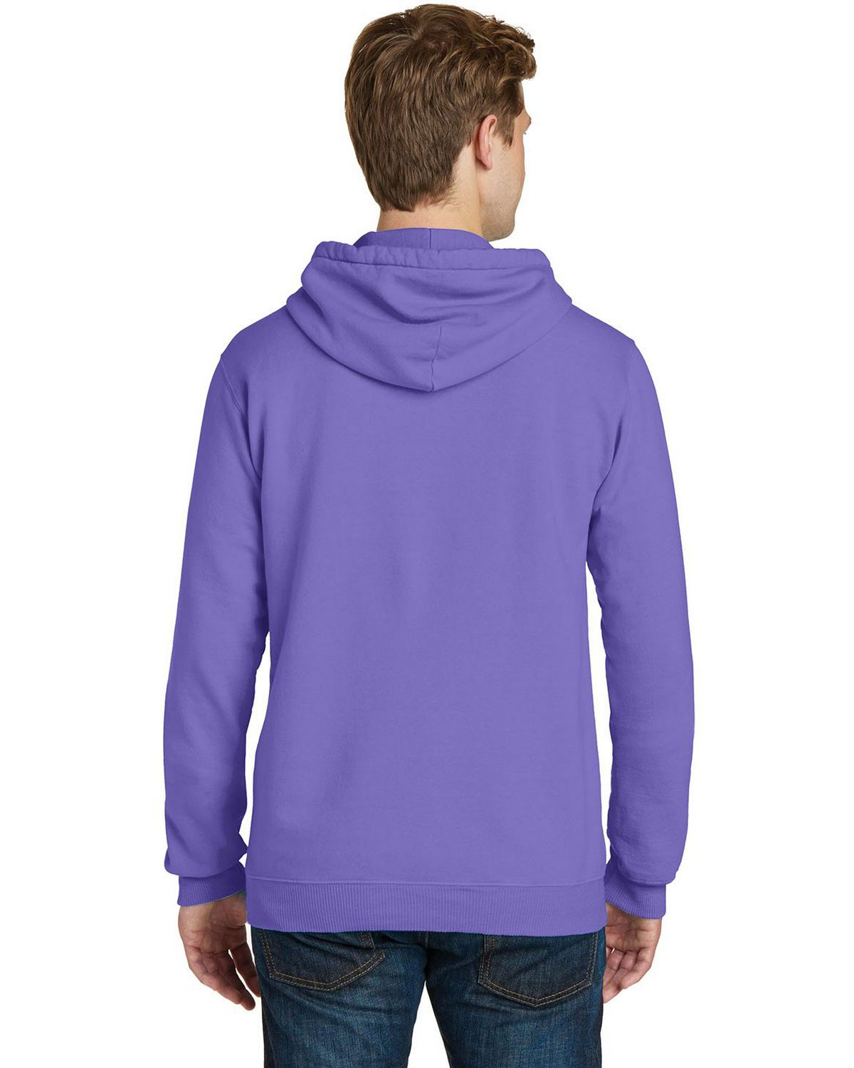 Port & Company PC098H Beach Wash Garment-Dyed Pullover Hooded Sweatshirt view 2