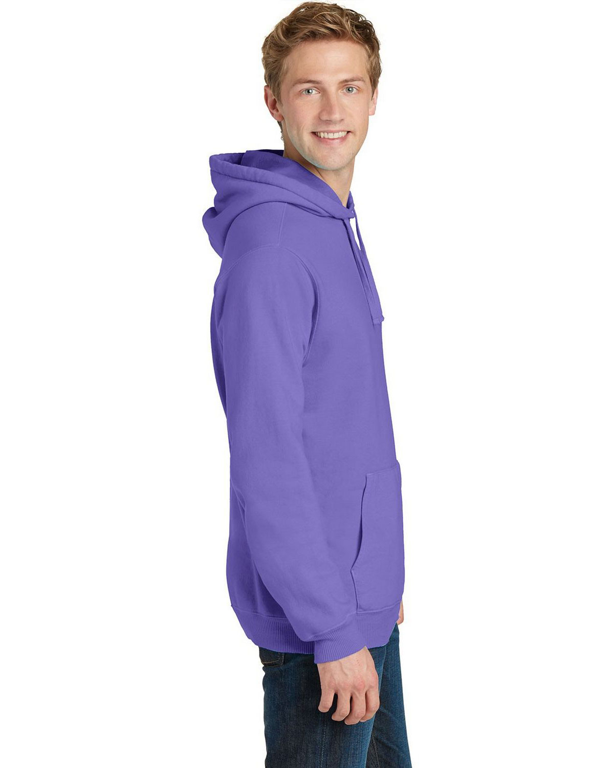 Port & Company PC098H Beach Wash Garment-Dyed Pullover Hooded Sweatshirt view 3