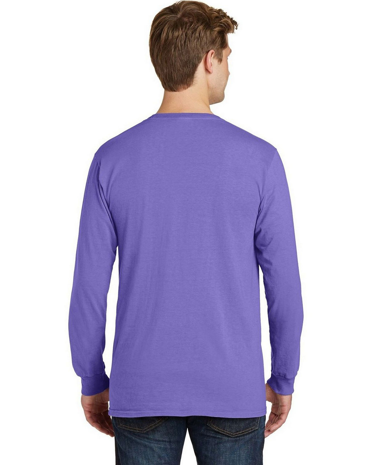 Port & Company PC099LS Beach Wash Garment-Dyed Long Sleeve Tee view 2