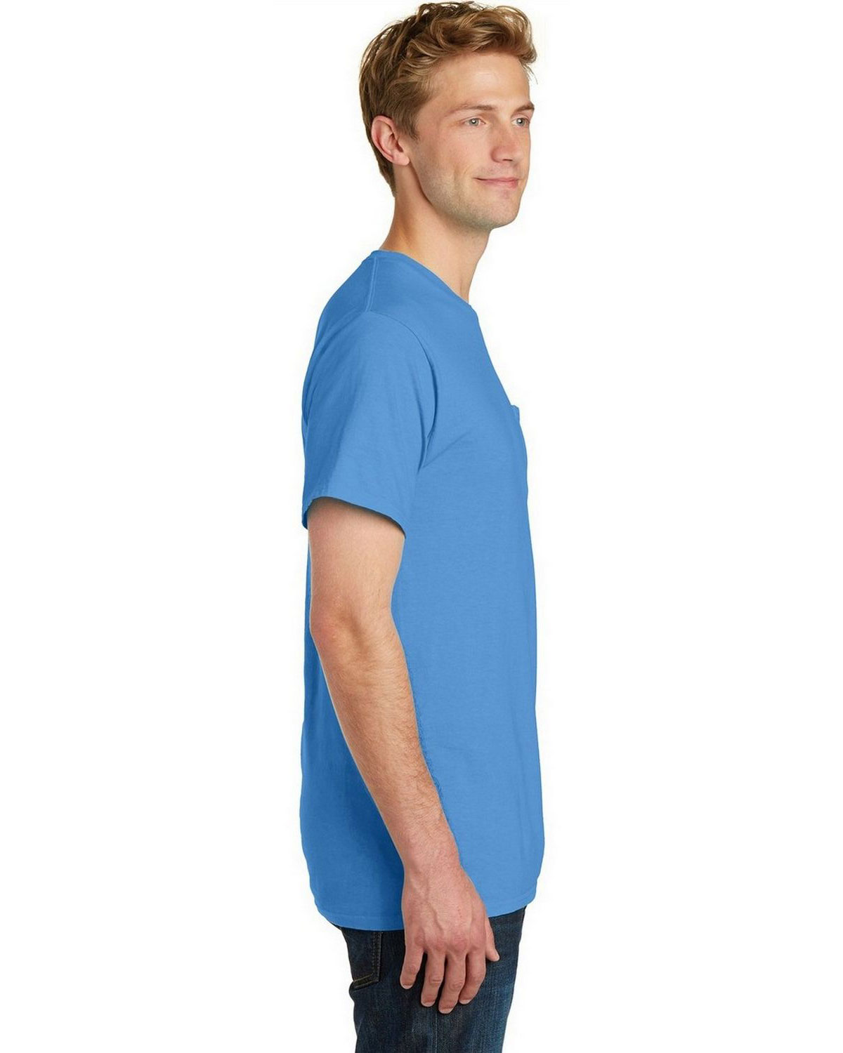 Port & Company PC099P Beach Wash Garment-Dyed Pocket Tee view 3