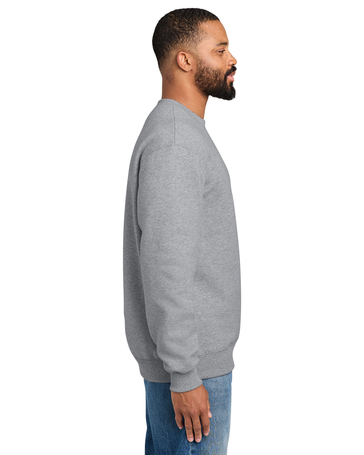Port & Company PC107 Foundation Fleece Pullover Crewneck Sweatshirt view 3