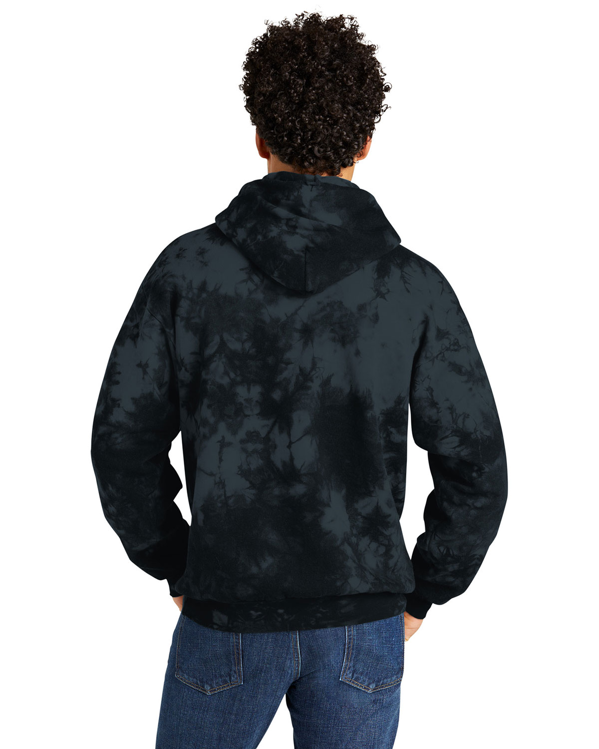 Port & Company PC144 Crystal Tie-Dye Pullover Hoodie view 2