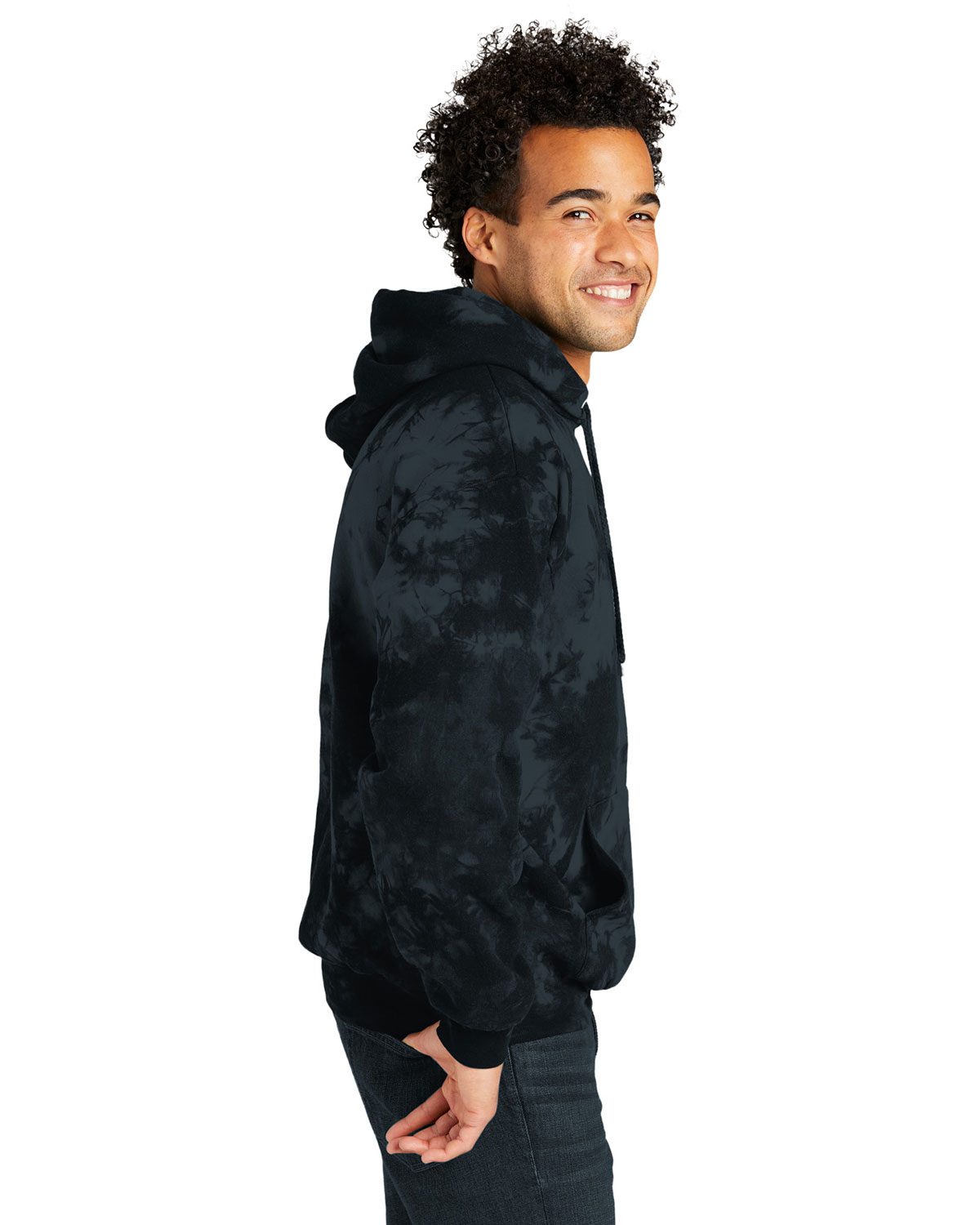 Port & Company PC144 Crystal Tie-Dye Pullover Hoodie view 3