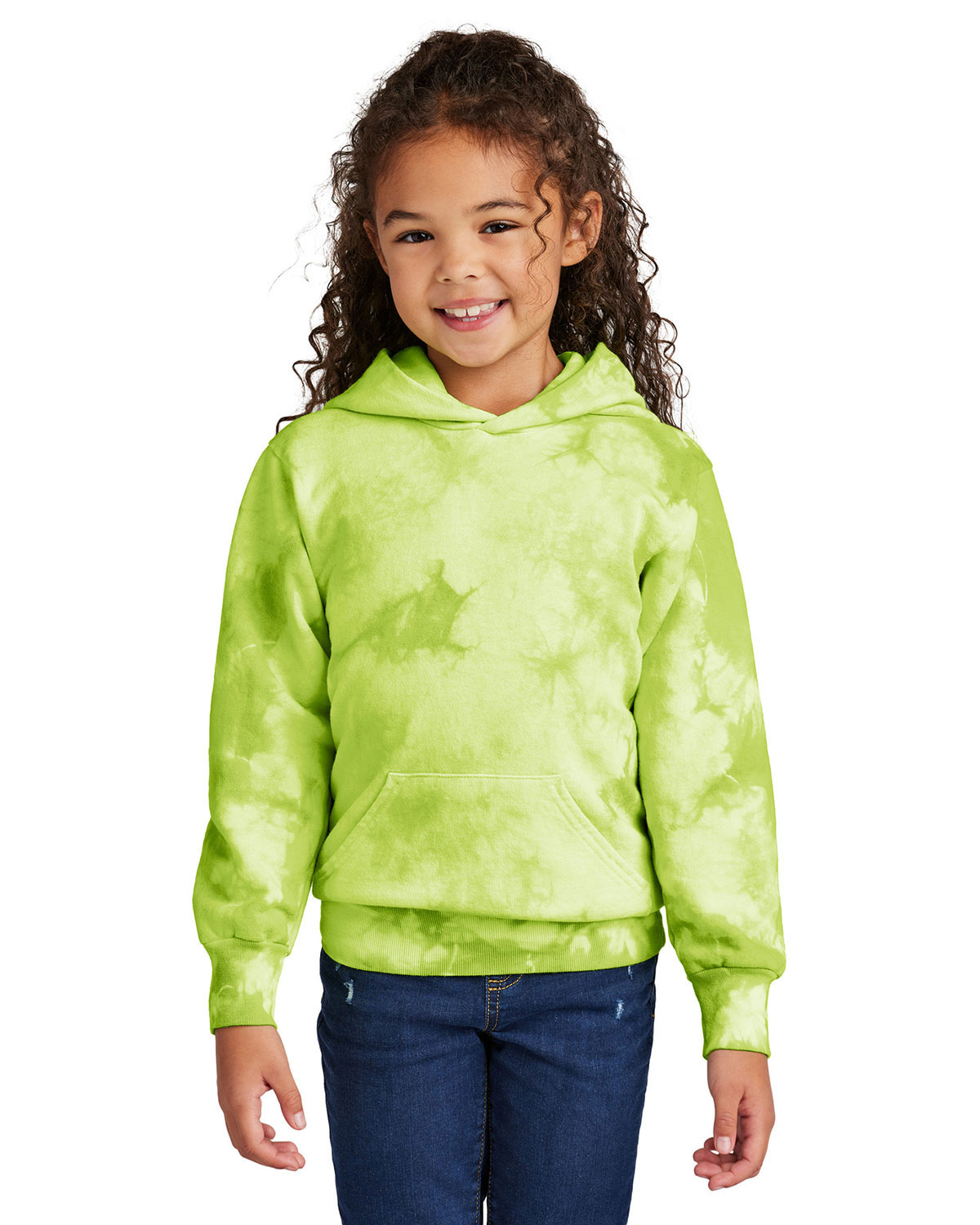 Port & Company PC144Y Youth Crystal Tie-Dye Pullover Hoodie