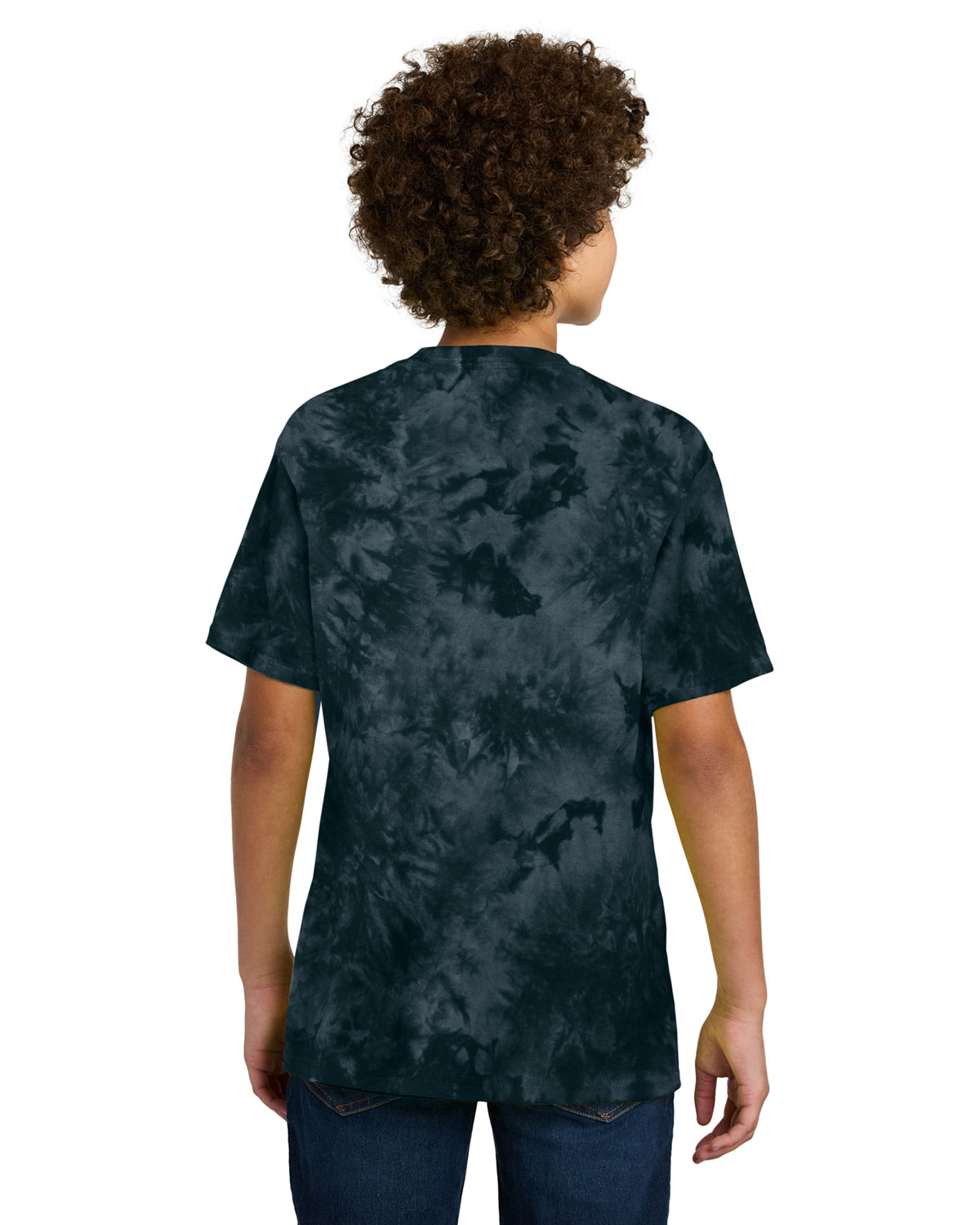 Port & Company PC145Y Youth Crystal Tie-Dye Tee view 2
